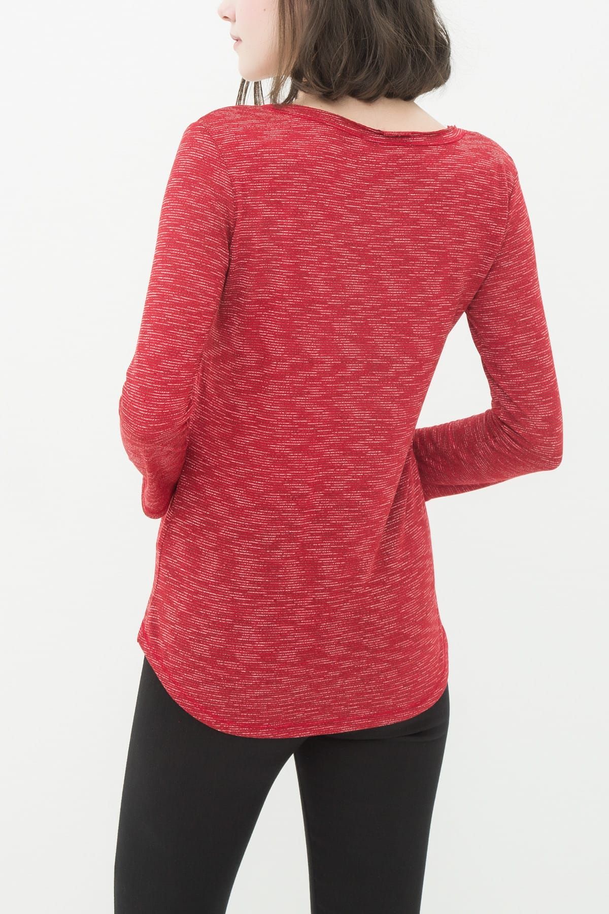 Koton-Women's Red T-Shirt 2