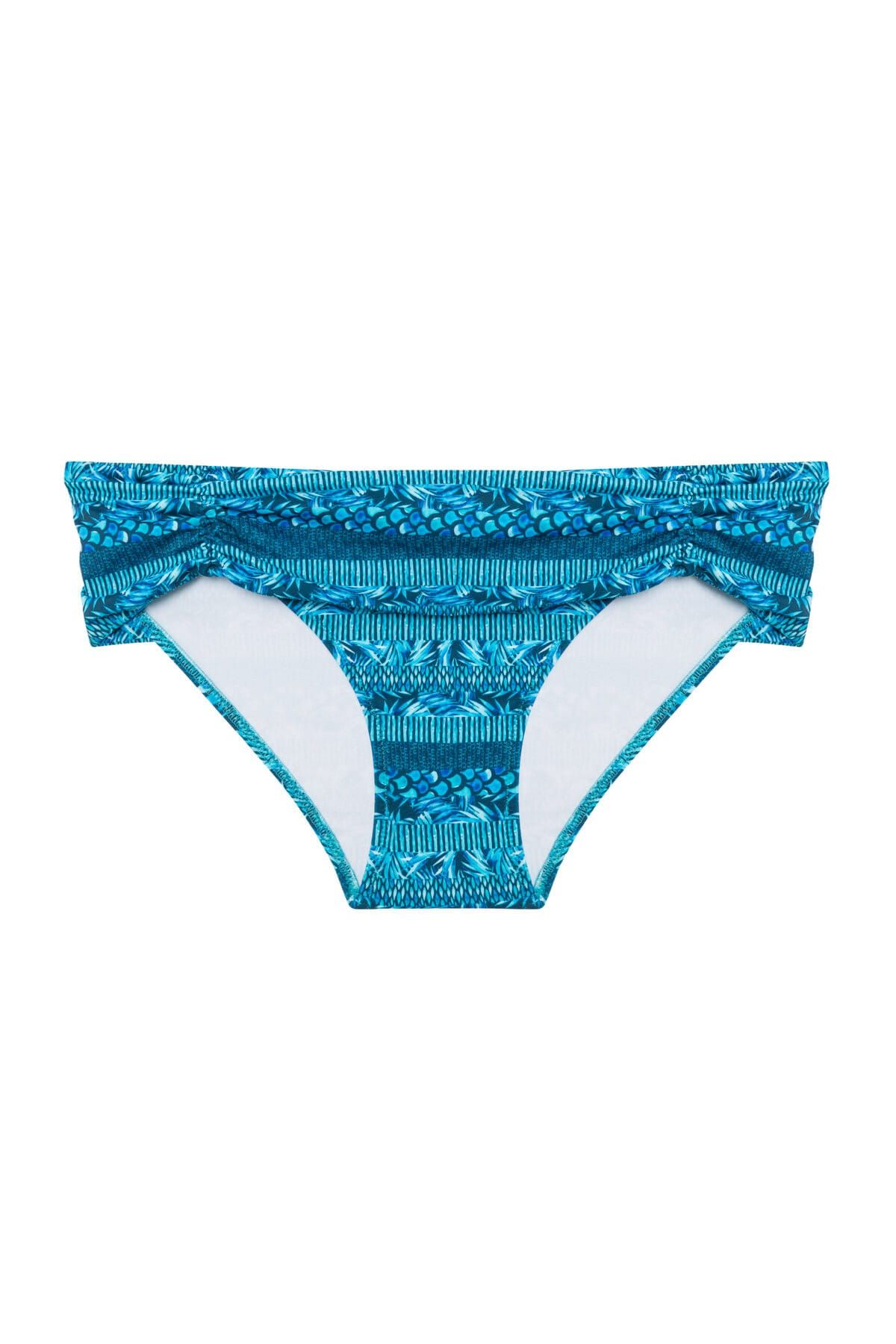 Penti-Printed Ocean Wave Double Bikini Bottom 3