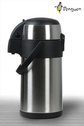 penguen ic dis celik su termosu 9 5 litre png1295c musluklu termos sicak soguk su fiyati yorumlari trendyol