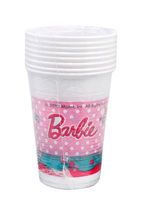 Barbie Elagant Plastik Bardak 8 Adet BLN/9227