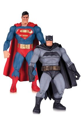 The Dark Knight Returns 30th Anniversary Superman & Batman 2'li Figür Seti 761941335124