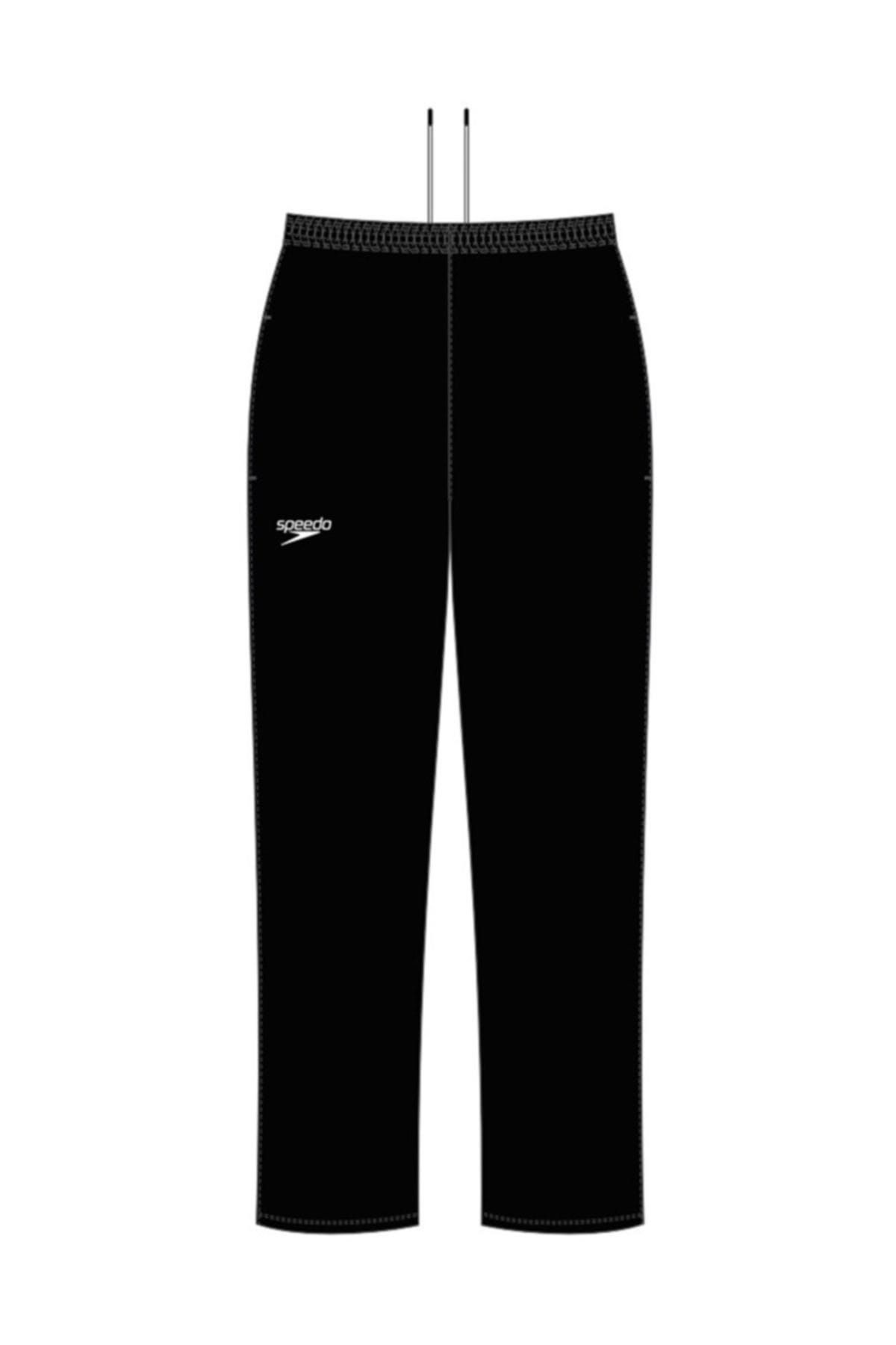 شلوار گرمکن مشکی مردانه و زنانه TrackSuit Six سیاه اورجینال SPEEDO