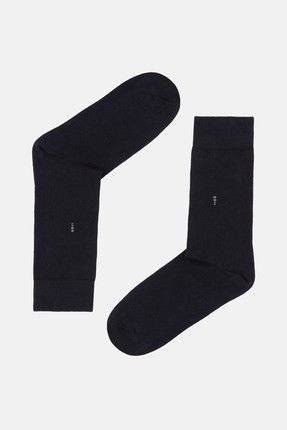 Erkek Düz Siyah Çorap CZY17M-020