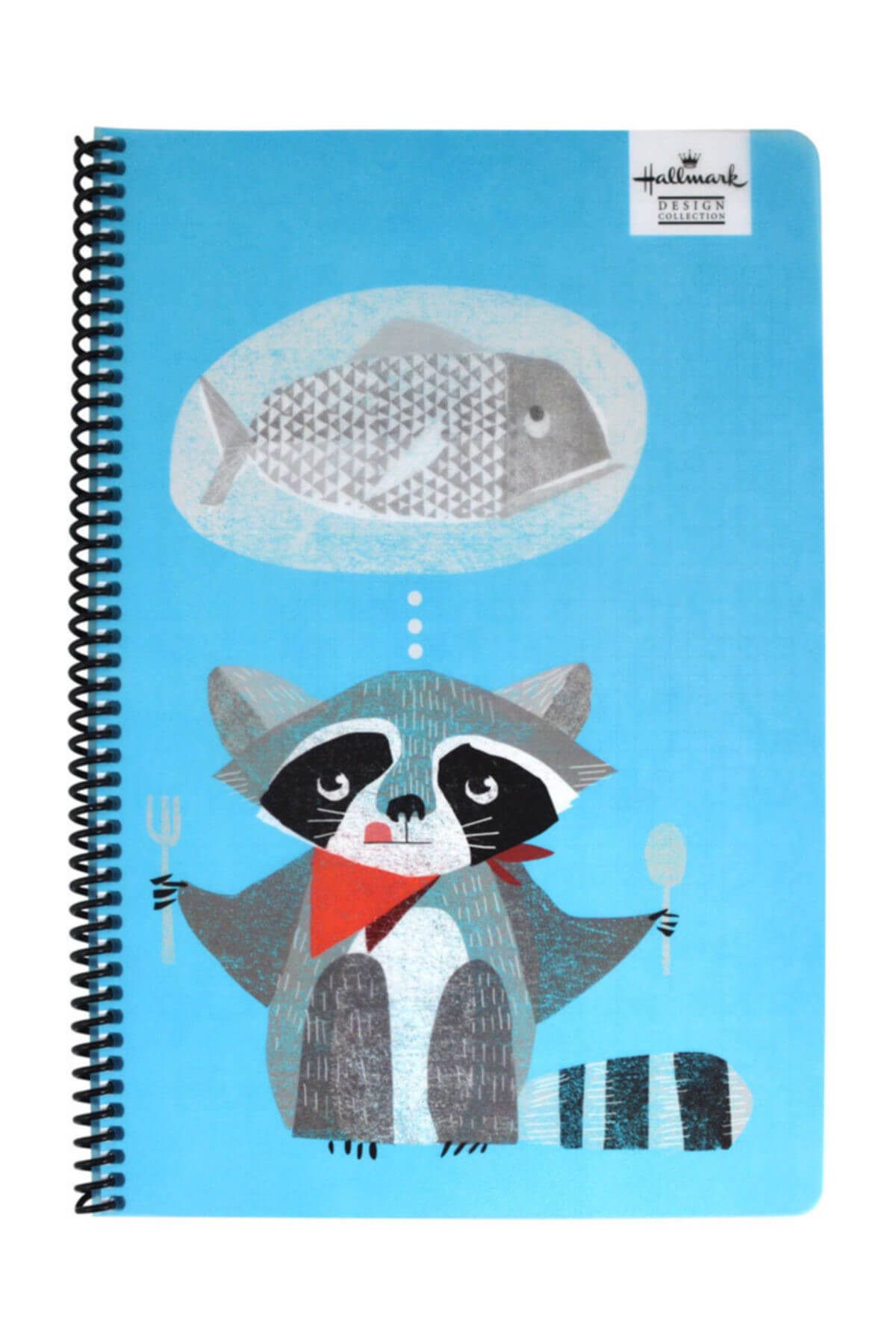 HALLMARK-Flex Up Spiral A4 80 Sheets Checkered Notebook Hmark6122-K / 4