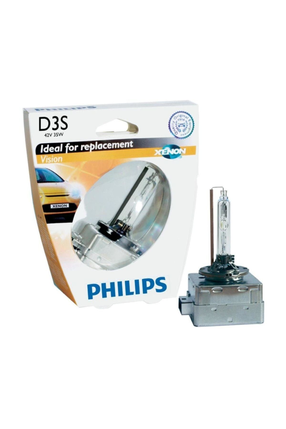 1x Ampoule D3S 42V 35W Vision Philips 42403VIS1 - France-Xenon