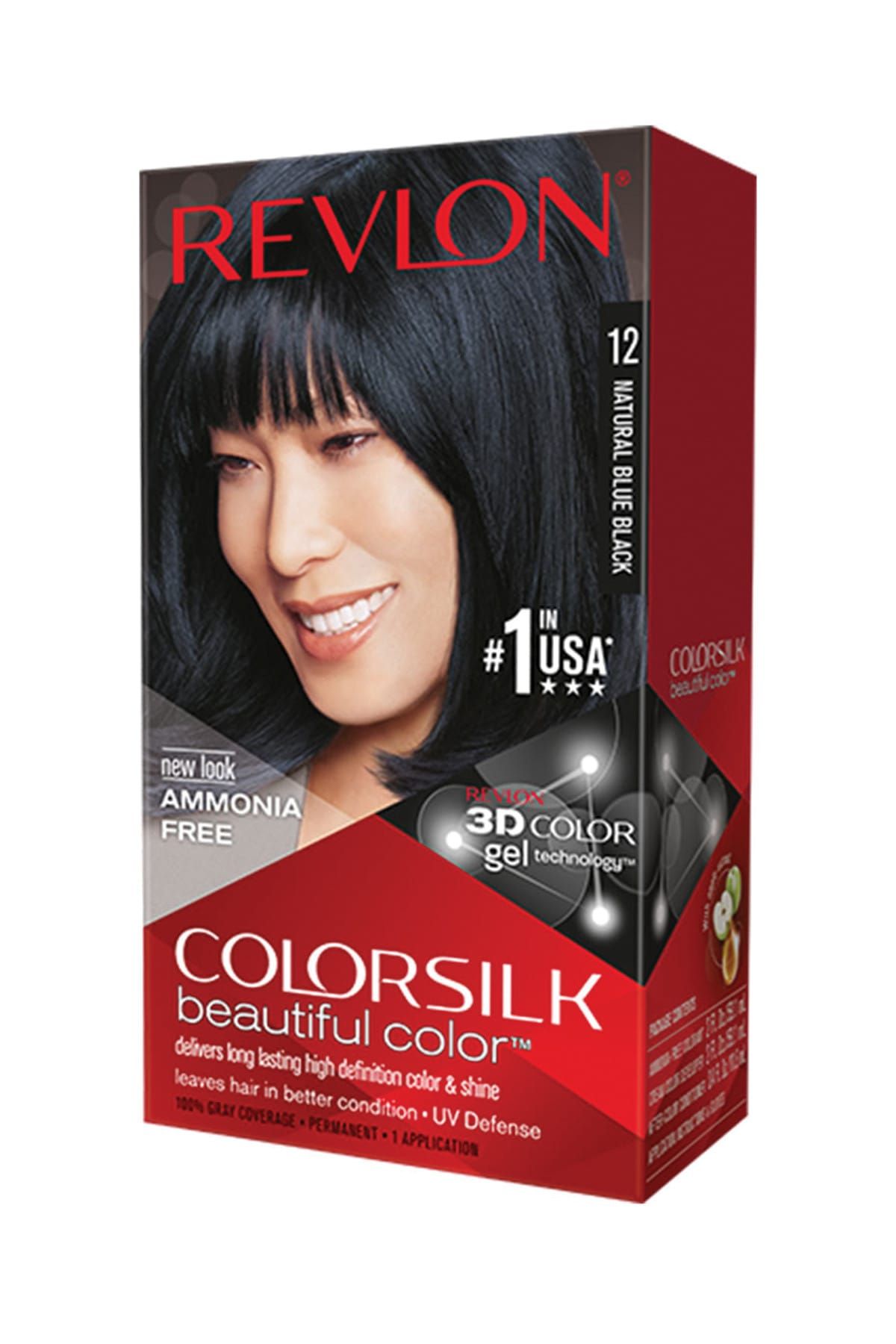 revlon colorsilk sac boyasi natural blue black 309976623122 fiyati yorumlari trendyol