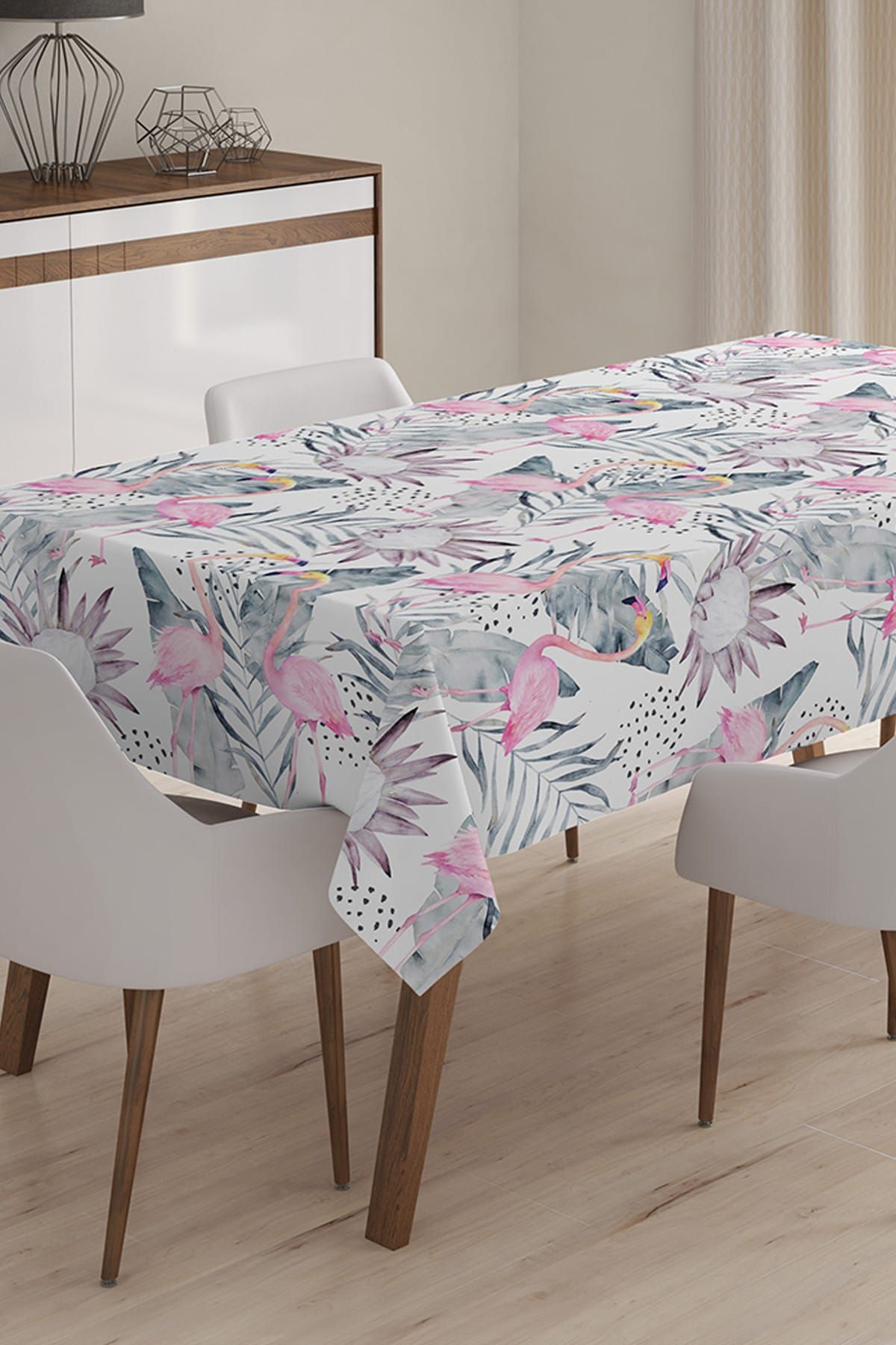 Realhomes-Custom Design 3D Digital Printed Tablecloth - 140 x 220 cm 1