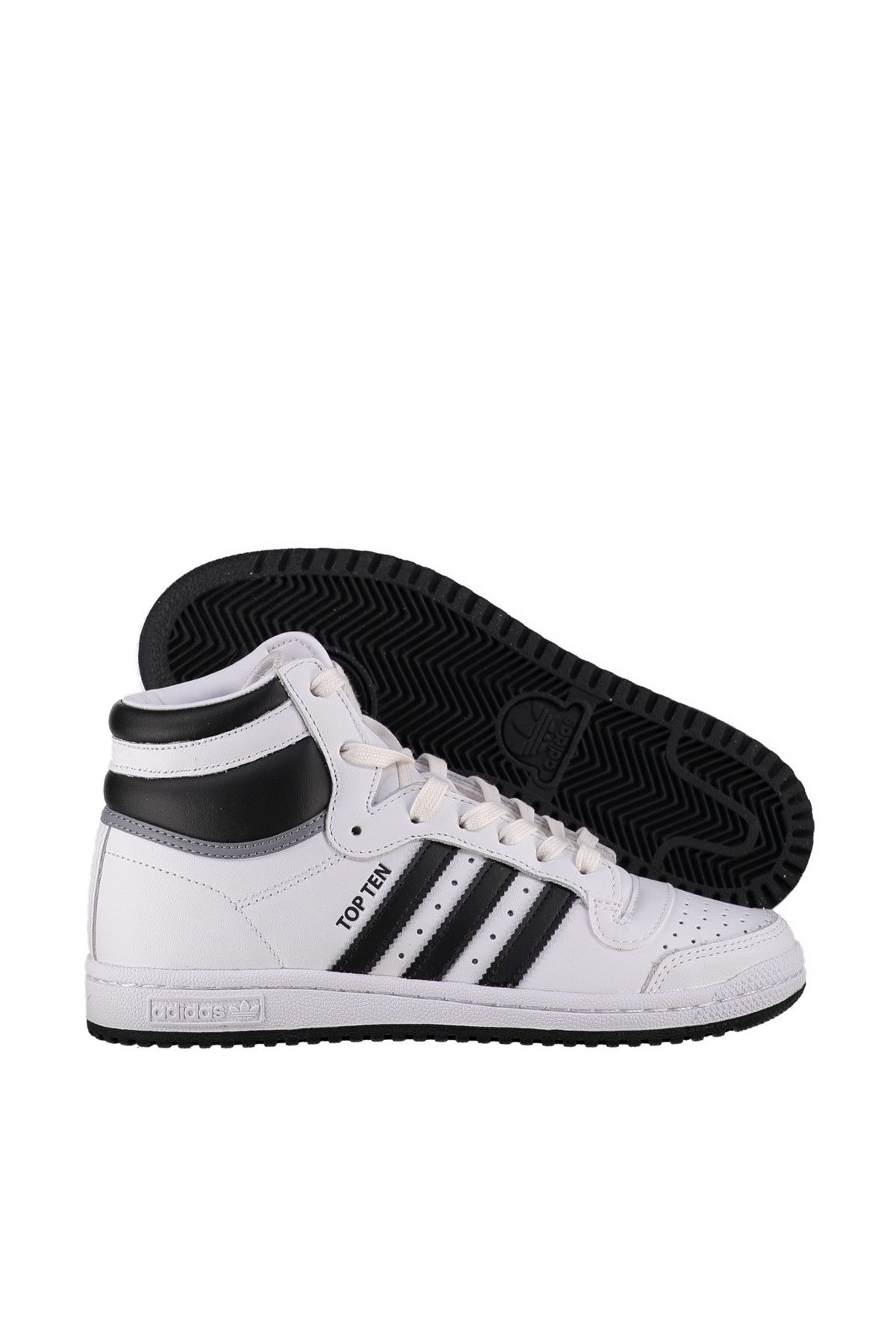 adidas erkek beyaz originals spor ayakkabi top ten hi bb8914 fiyati yorumlari trendyol