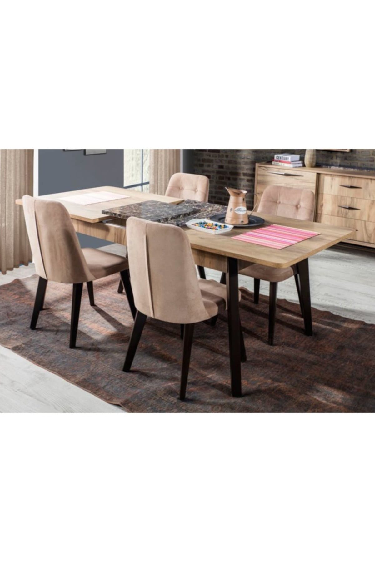 Vivense Lofty Yemek Odası Takımı Fiyatı, Yorumları TRENDYOL