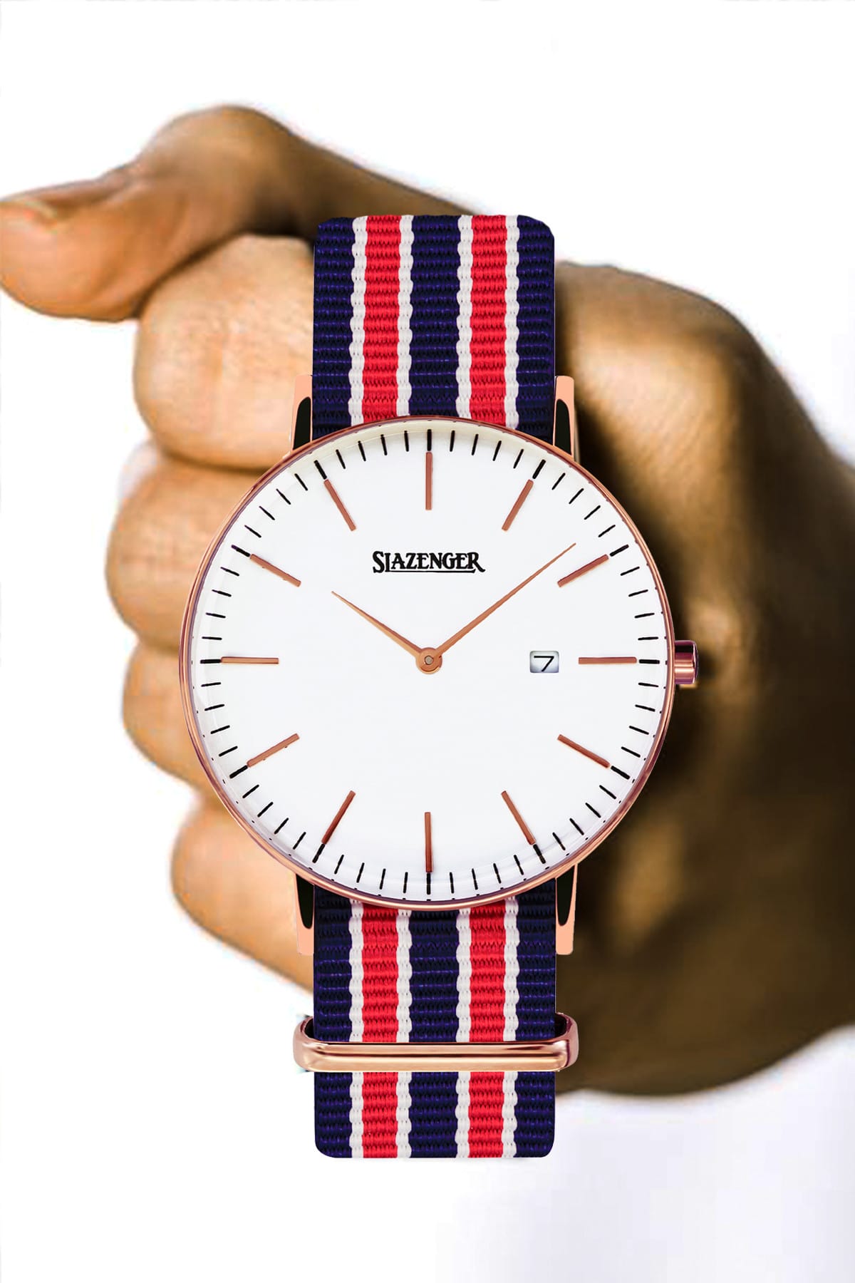 ساعت اسلازنگر مردانه  سفید         | Slazenger SL.1980.21 - تصویر 3