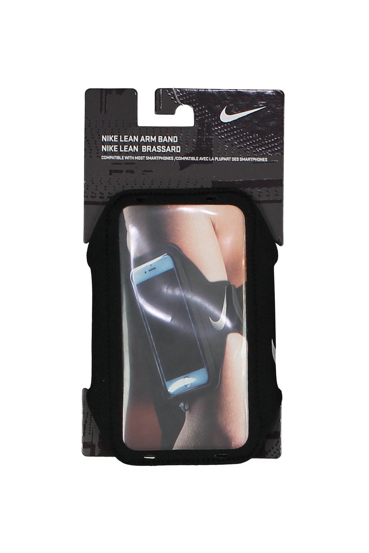 Nike Lean Arm Band Koşu Kol Bandı Telefon Kılıfı 15 CM X 8 CM Siyah