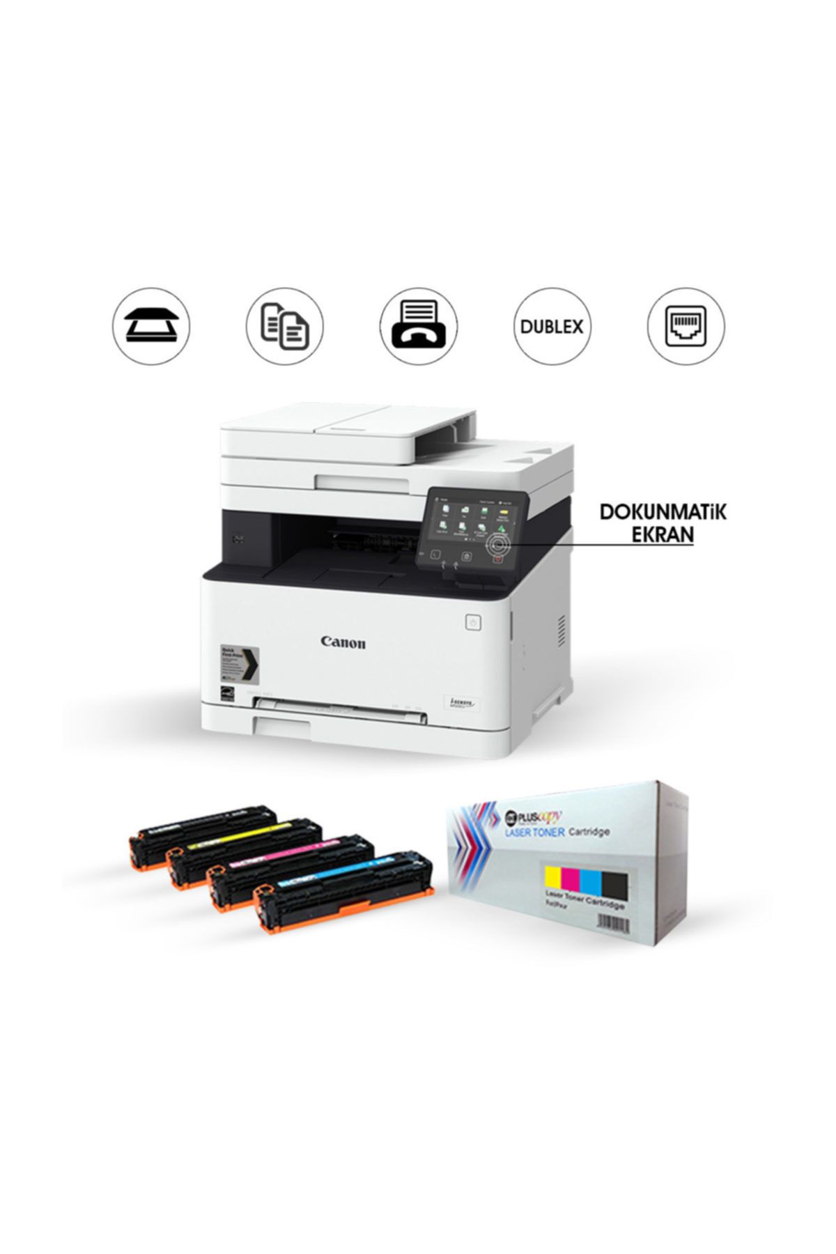 canon mf635cx muadil tonerli hizli