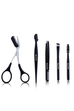 MUJGAN Kaş Kirpik Bakım Seti 5 Parça Siyah Renk