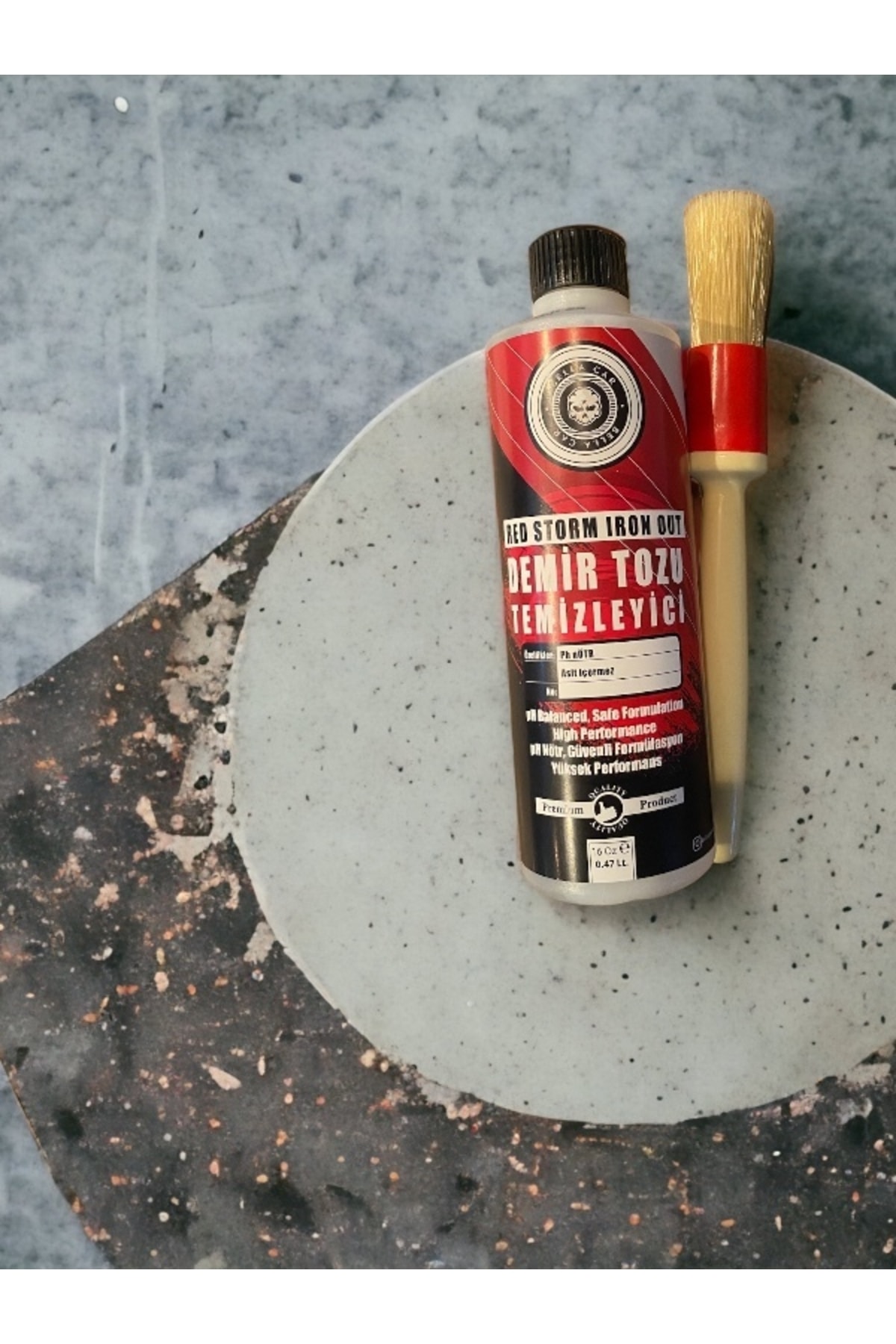 BELLA CAR CARE Demir Tozu Temizleyici Ve Temizlik Fırca Seti Araç Araba