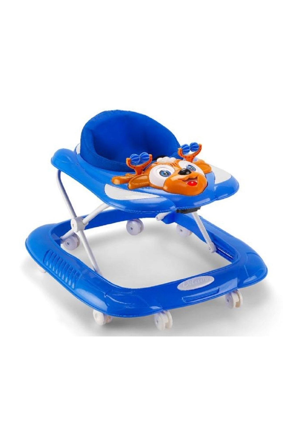 Toyshome 3 Kademeli Renkli Işıklı Mavi Yürüteç Dido Müzikli Bebek Yürüteç Bebek Devrilmeyen Yürüteç fotoğrafı 3 (önizleme)