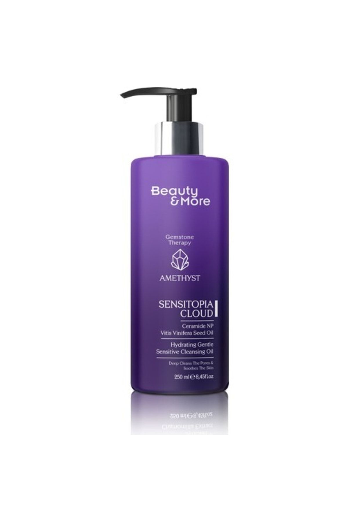 Beauty&more Amethyst Purple Sensitopia Cloud مرطوب کننده موثر صورت و بدن برای پوست های حساس BeautyandMore