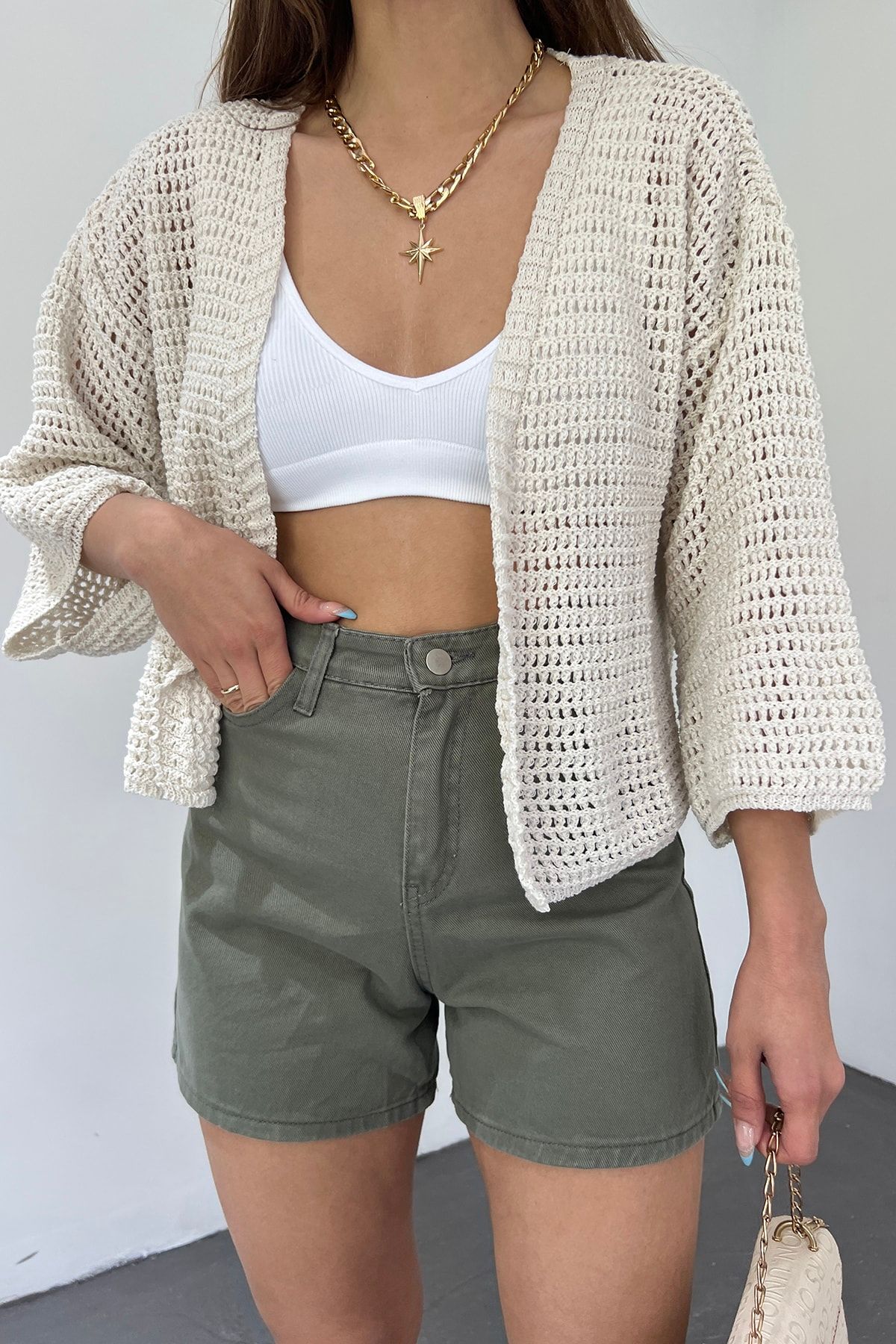Tan outlet summer cardigan