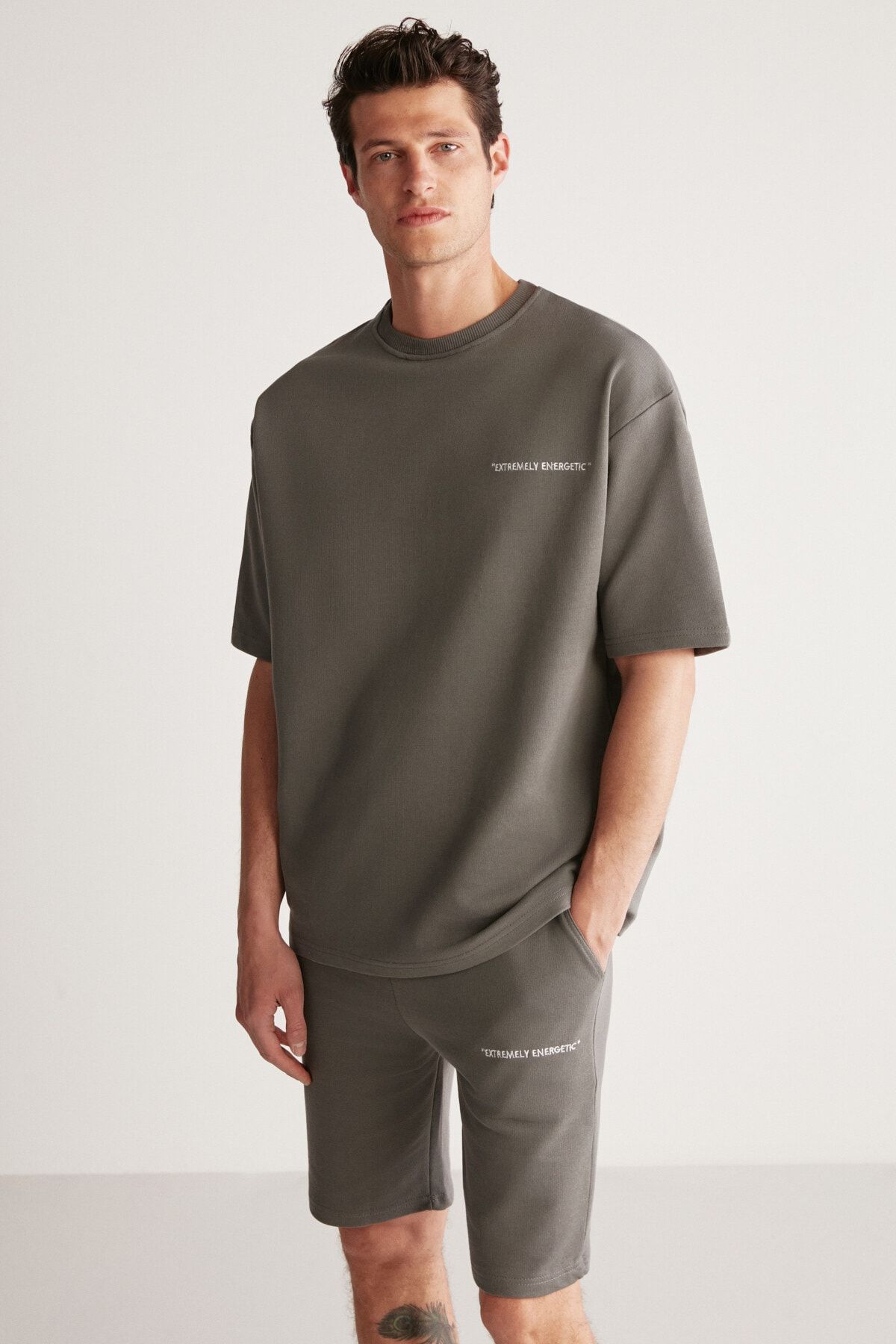 GRIMELANGE Trainingsanzug - Grau - Relaxed Fit