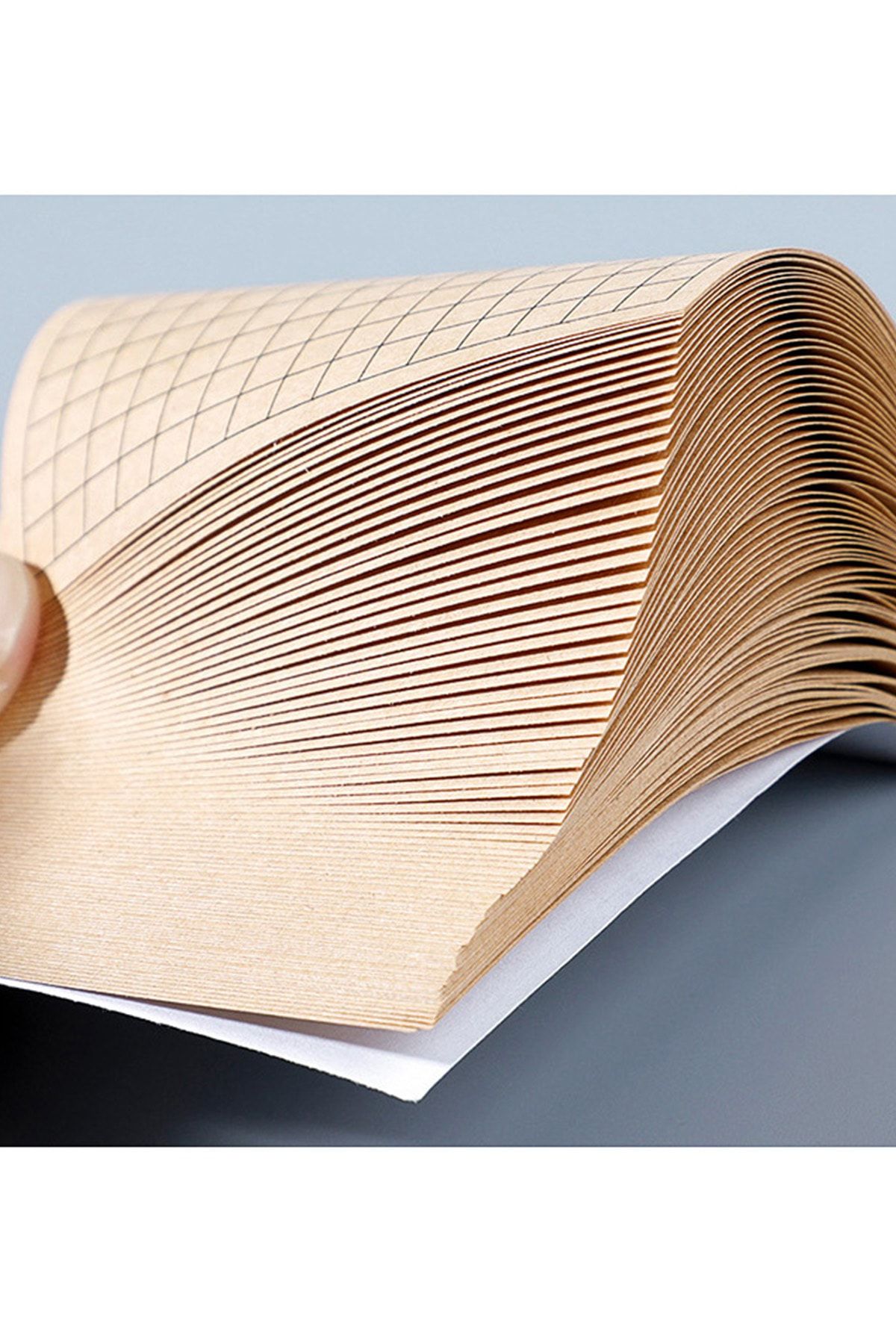 Vox Art-3 Pieces Kraft Post-it - 3x 80 Sheets - 7.5x7.5 Cm 2