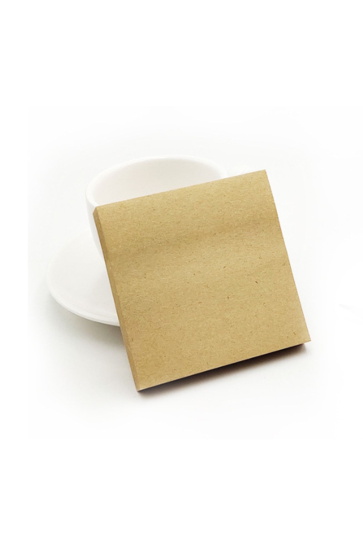 Vox Art-3 Pieces Kraft Post-it - 3x 80 Sheets - 7.5x7.5 Cm 4