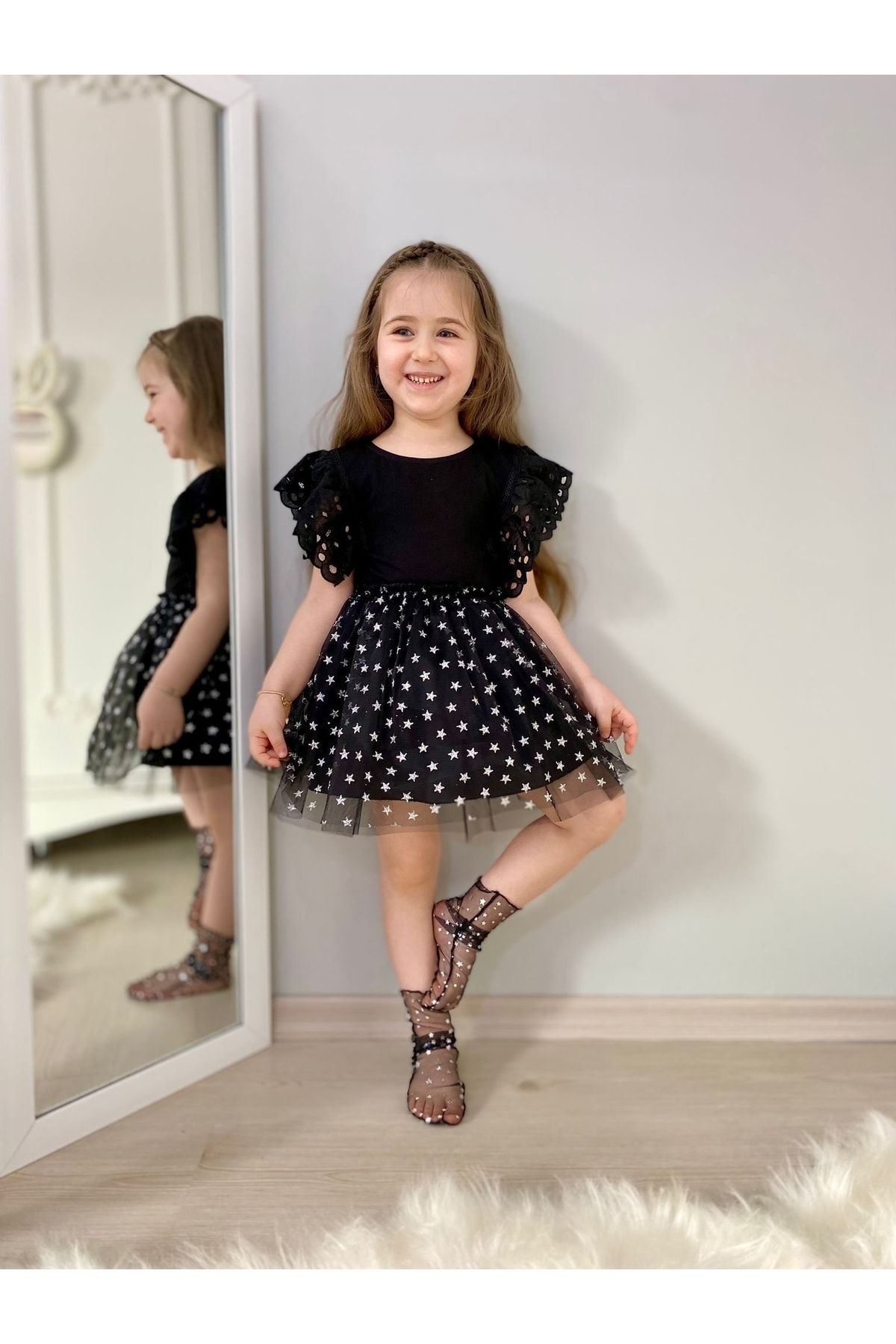 Baby girl black tulle skirt shop