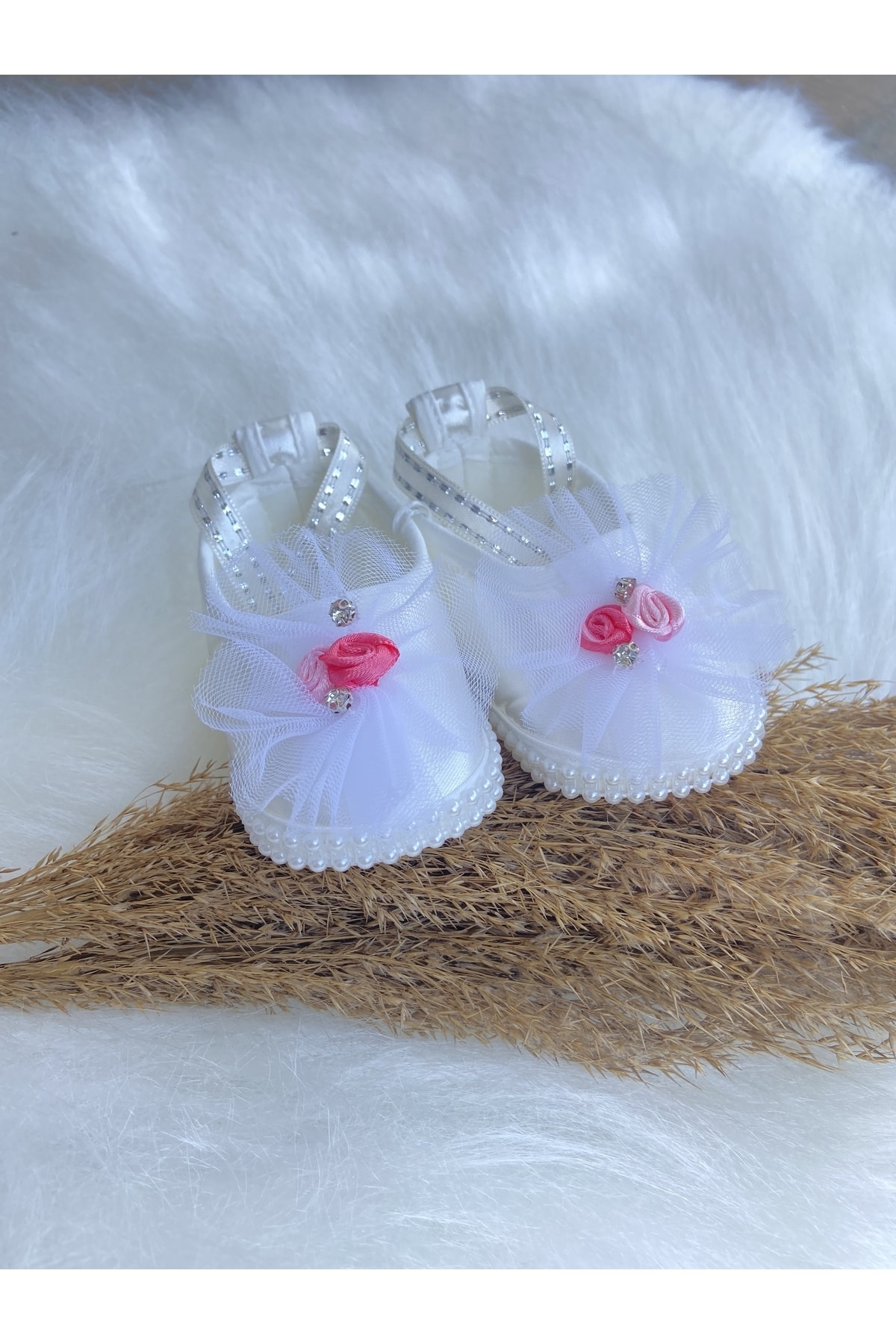 LE BON BABY Saten Kumaş Çiçekli Bebek Şık Ayakkabı Fiyatı, Yorumları