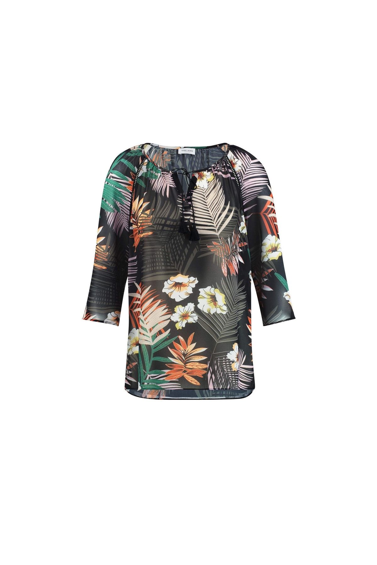 Gerry Weber Bluse Schwarz Regular Fit Fast ausverkauft