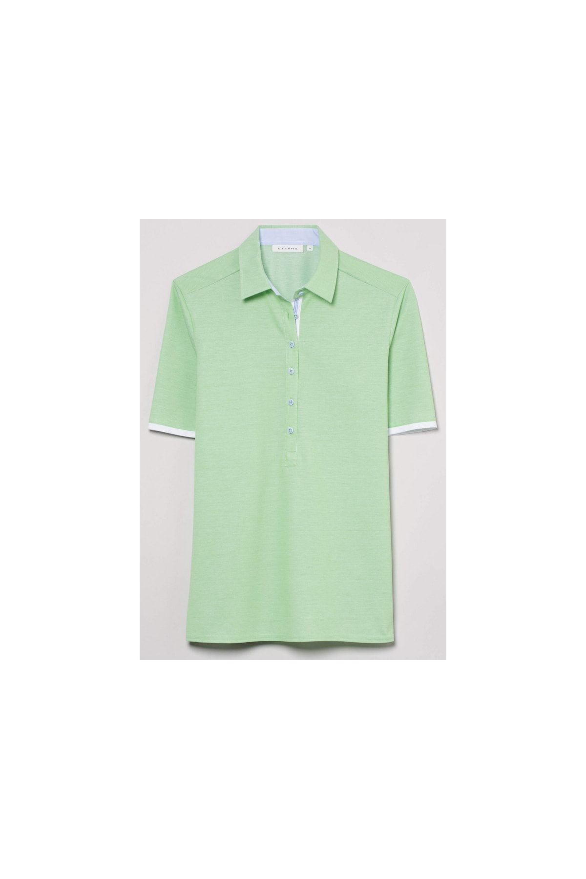 Trendyol - Regular Fit - Grün Poloshirt - ETERNA