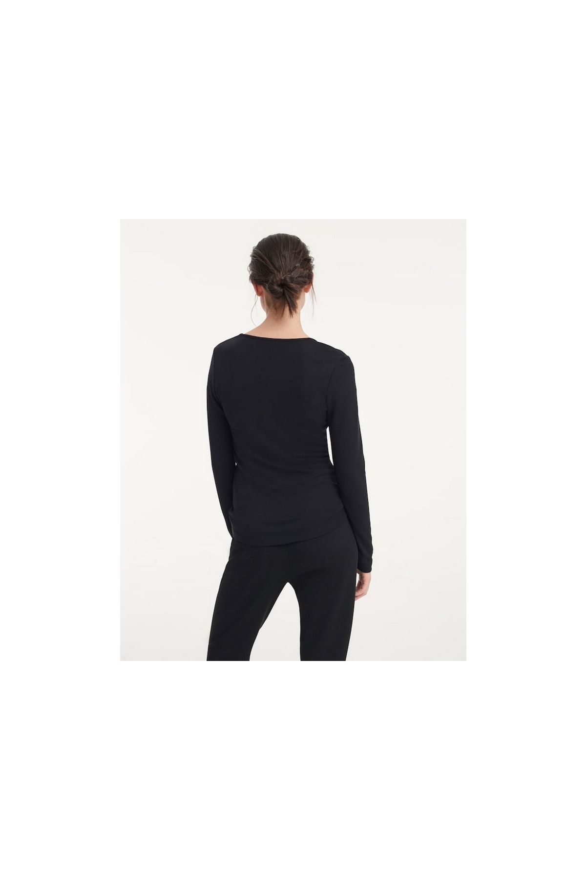OPUS Bluse Schwarz Regular Fit Fast ausverkauft NV7803