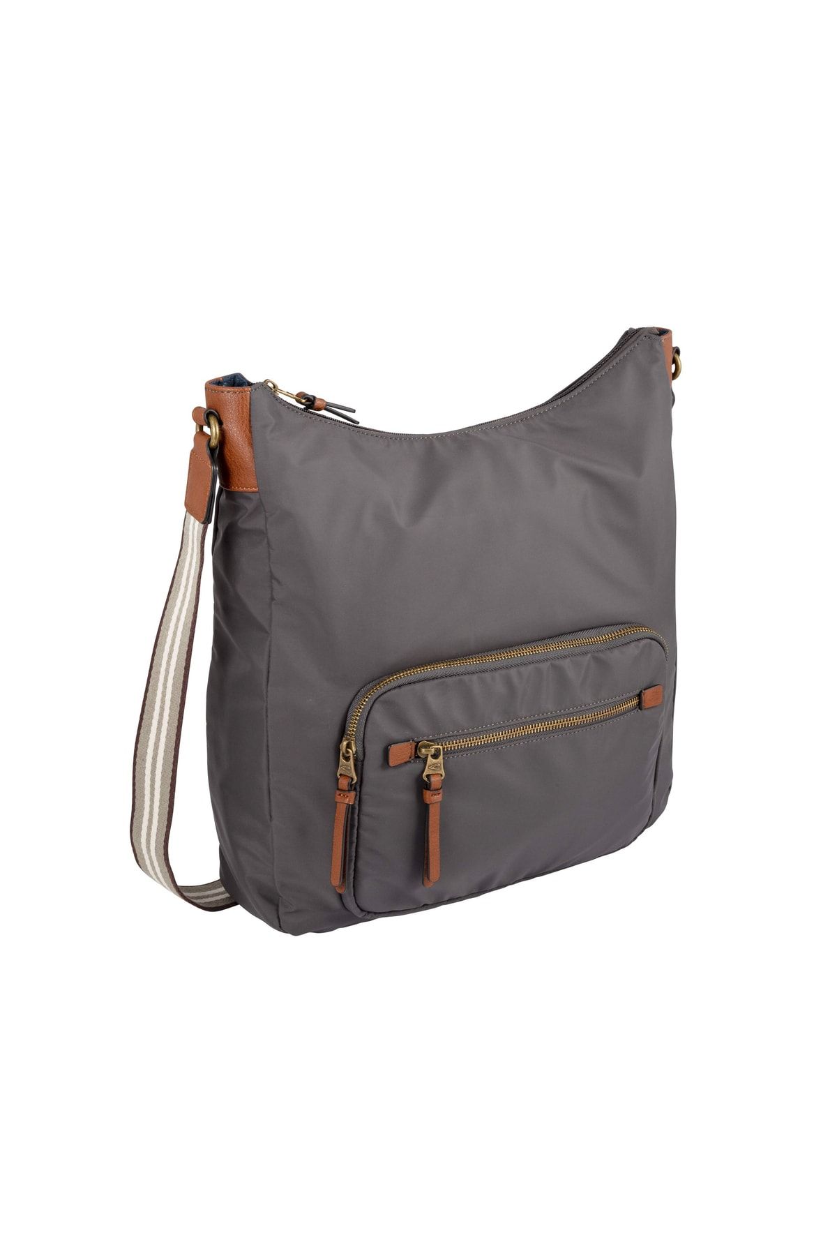Camel Active Handtasche Grau Strukturiert Fast ausverkauft