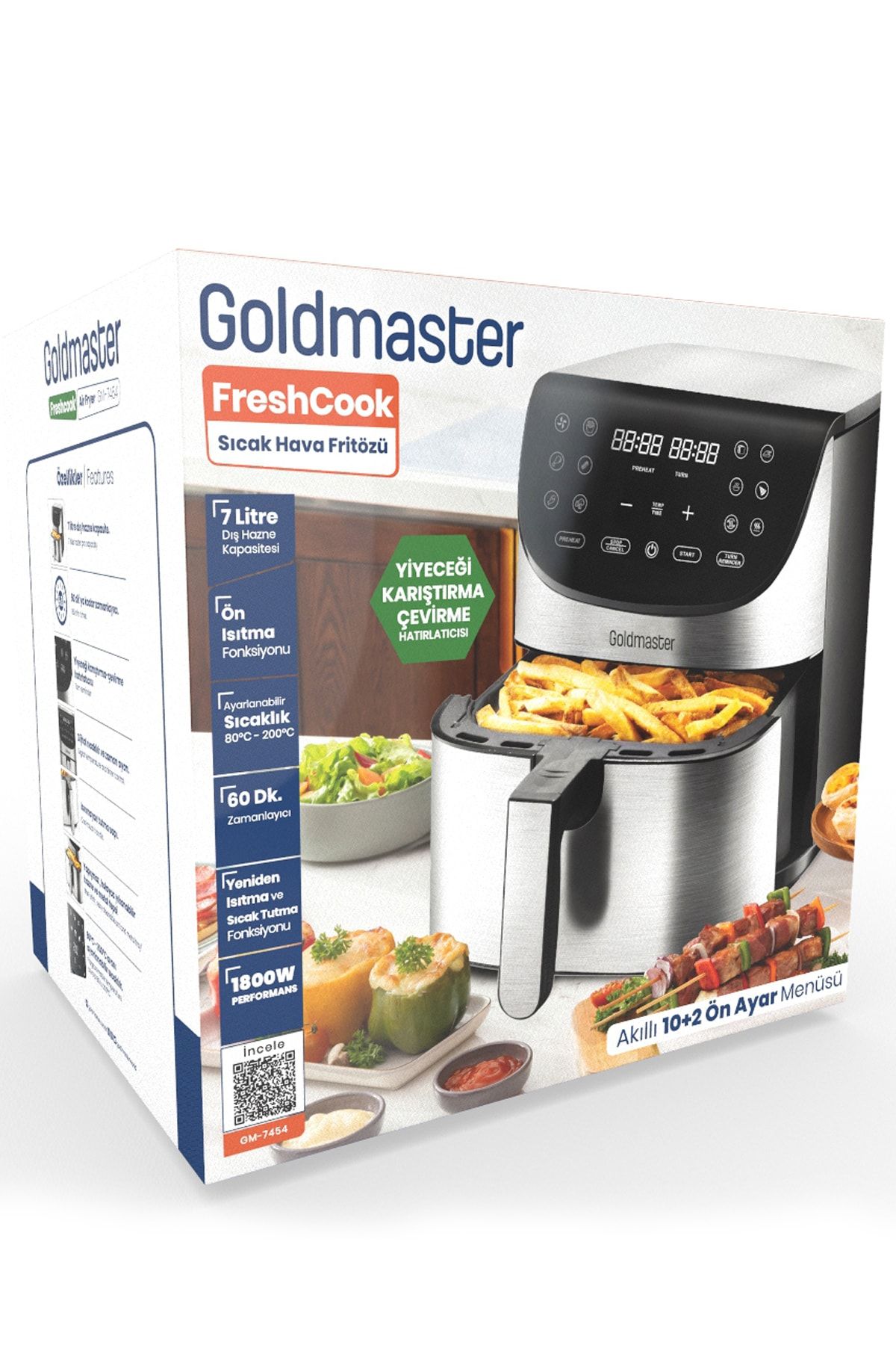 GoldMaster Deep Fryer Burgundy 5 L