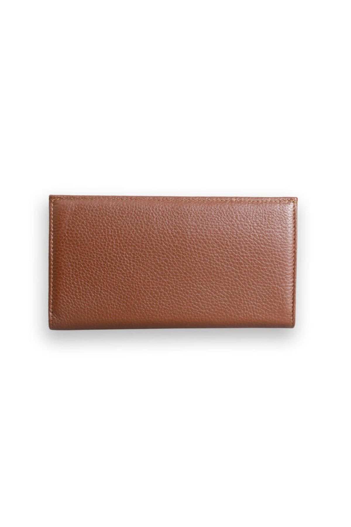 GUARD-Leather Tan Wallet - with Phone Port 4