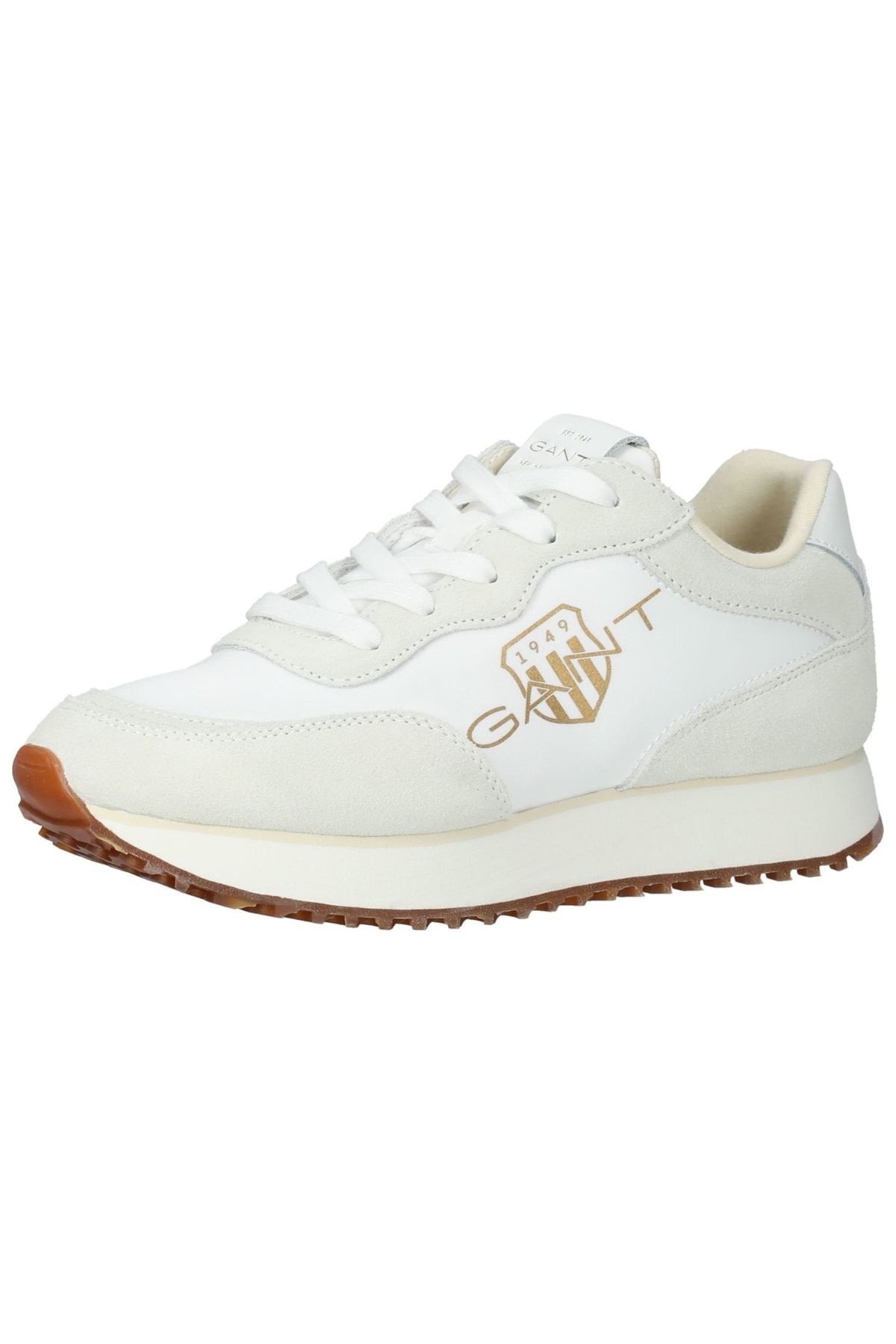 Gant Sneaker Weiß Flacher Absatz