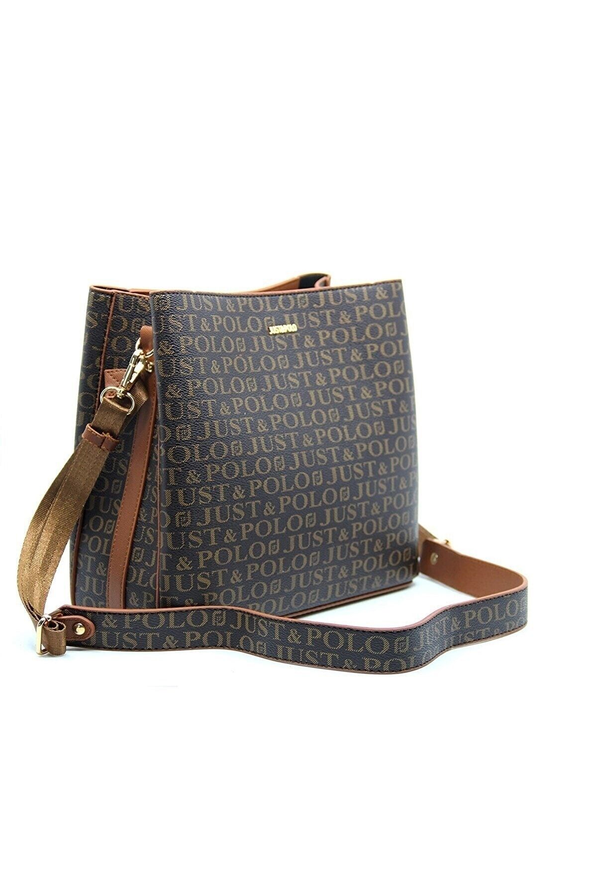 Duffle cloth crossbody bag Louis Vuitton Brown in Cloth - 20221228