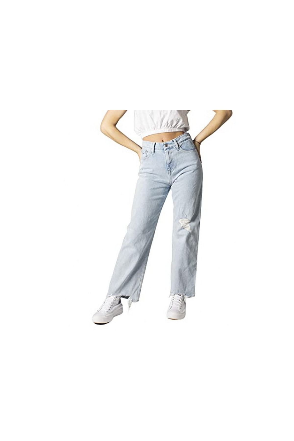 Tommy Hilfiger Jeans Blau Straight Fast ausverkauft