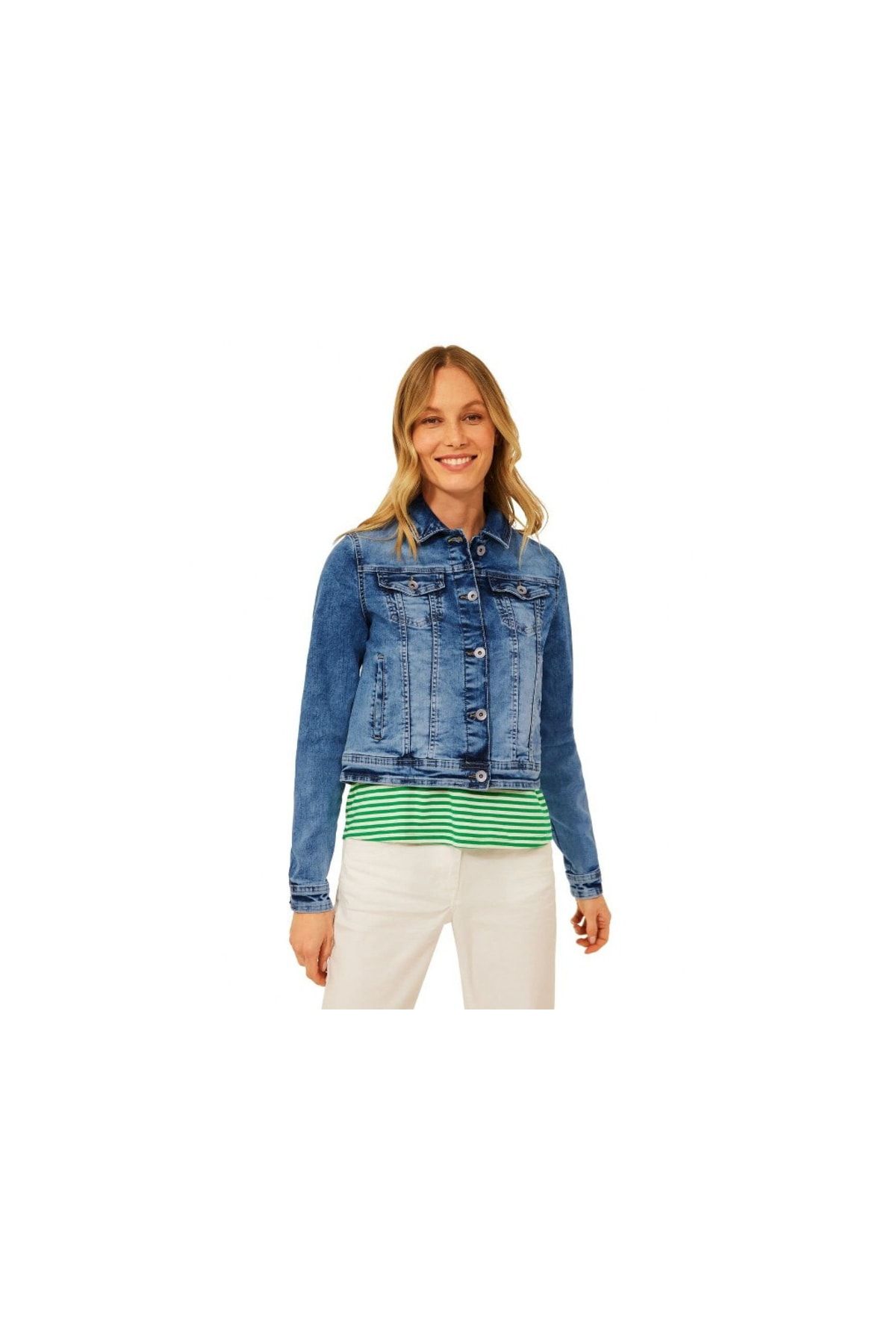 CECILIE COPENHAGEN Pullover Blau Regular Fit