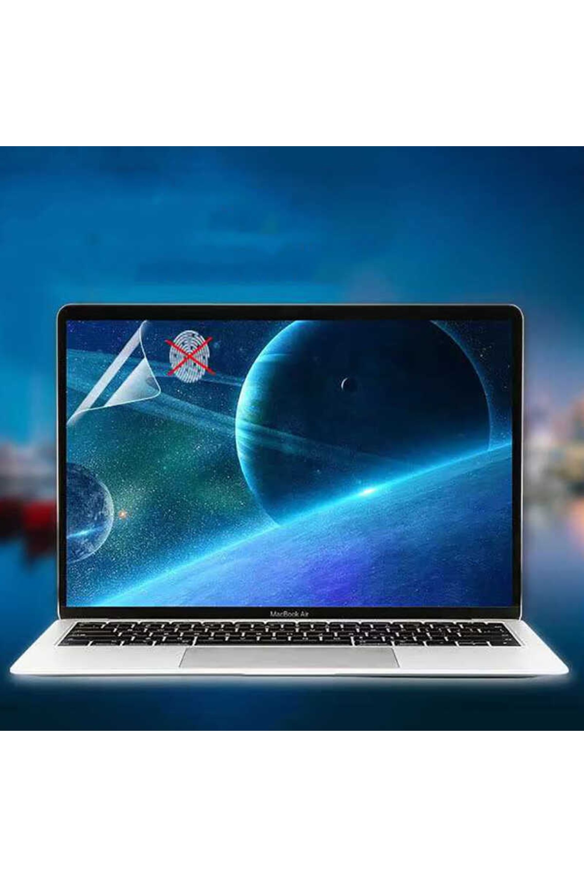 Macbook 13.3' Pro 2020 Şeffaf Ekran Koruyucu 2 Adet A2251-a2289-a2338-a1706-a1708-a1989-a2686 4