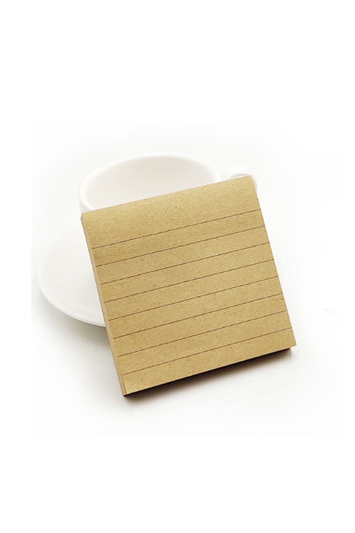 Vox Art-3 Pieces Kraft Post-it - 3x 80 Sheets - 7.5x7.5 Cm 5