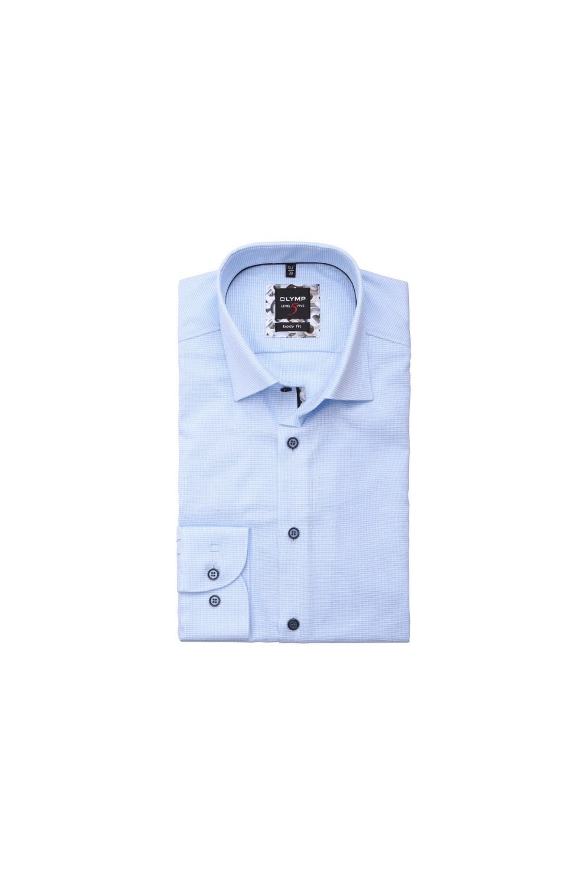 OLYMP Hemd Blau Regular Fit Fast ausverkauft