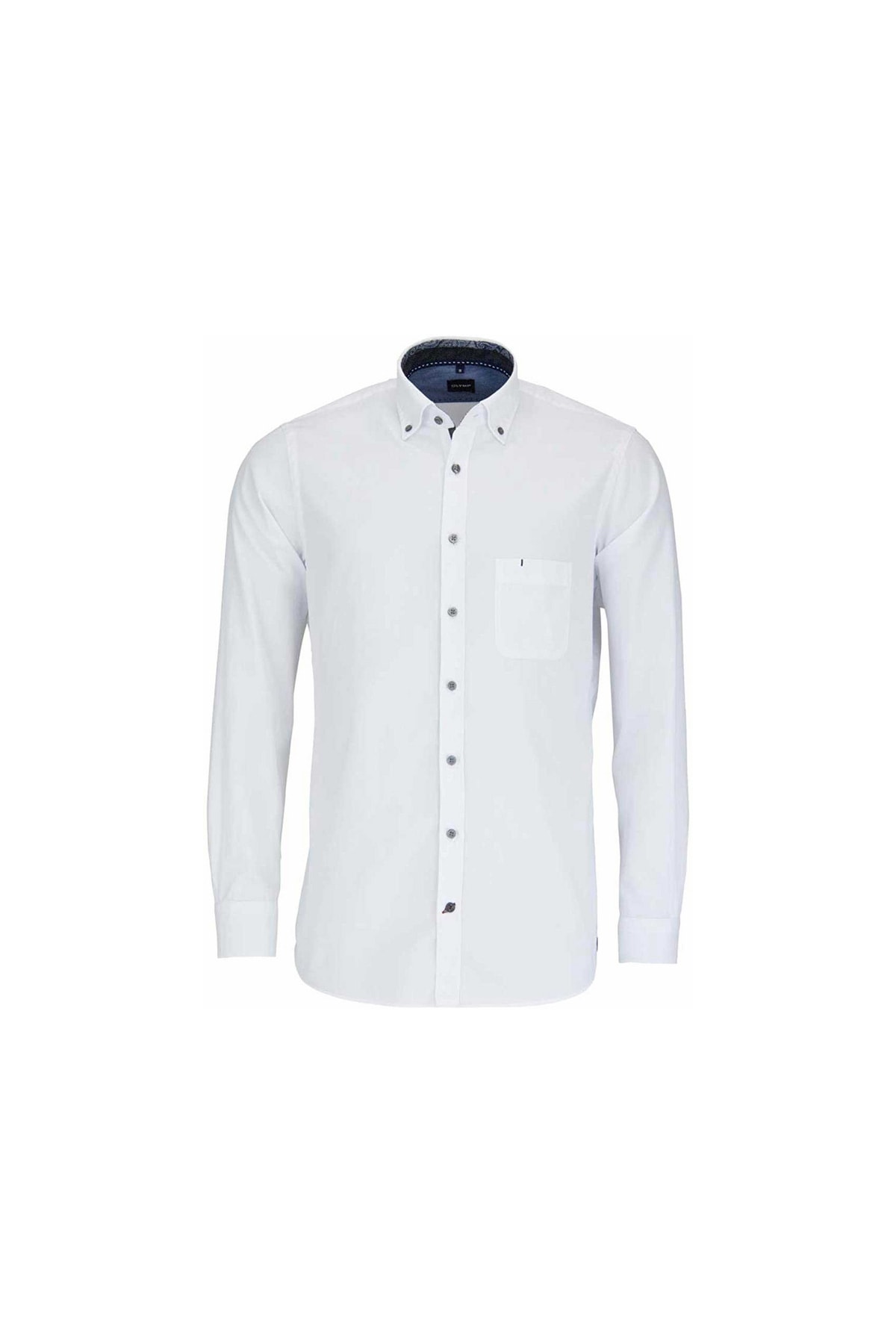 OLYMP Hemd Weiß Regular Fit Fast ausverkauft