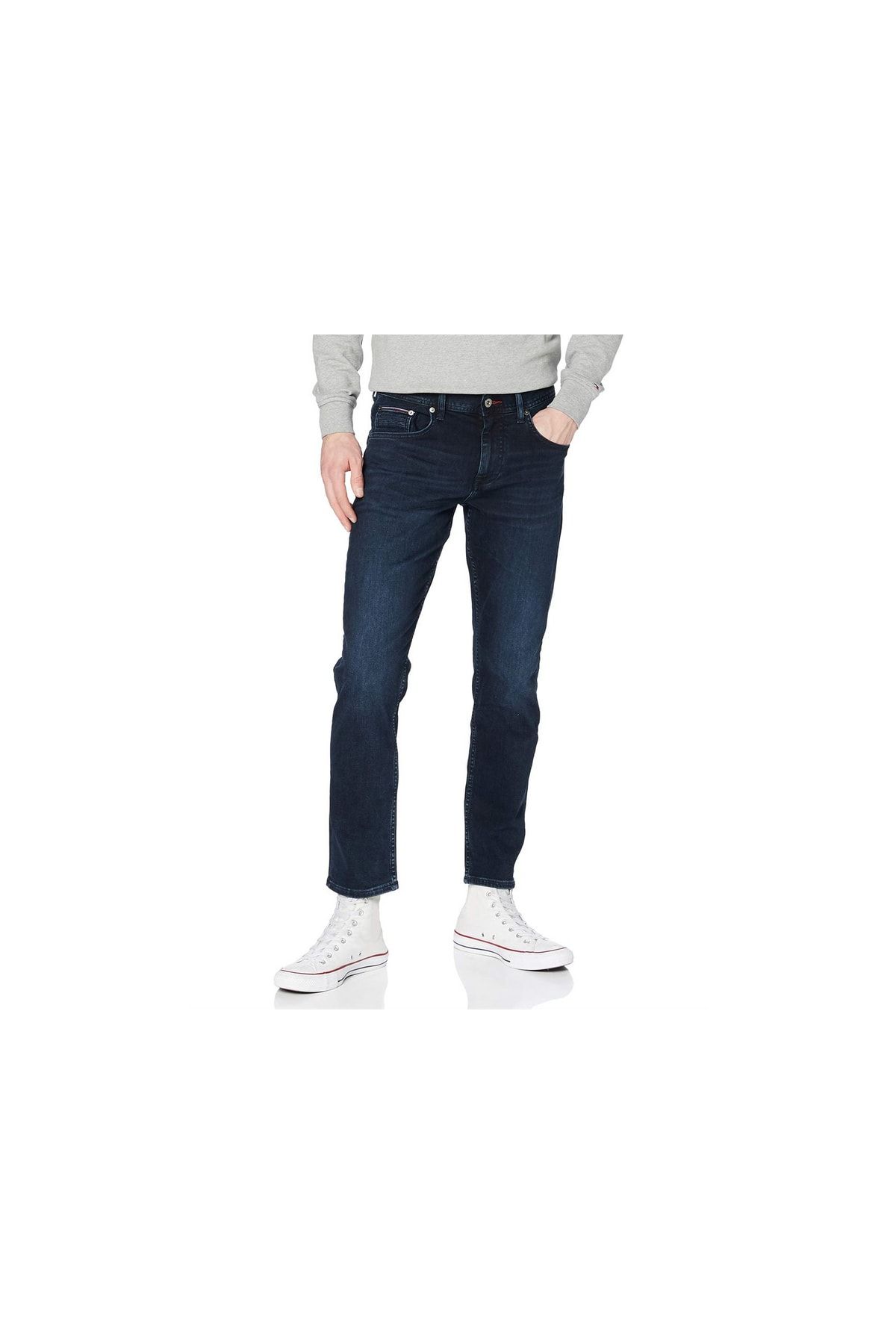 Tommy Hilfiger Jeans Blau Straight Fast ausverkauft