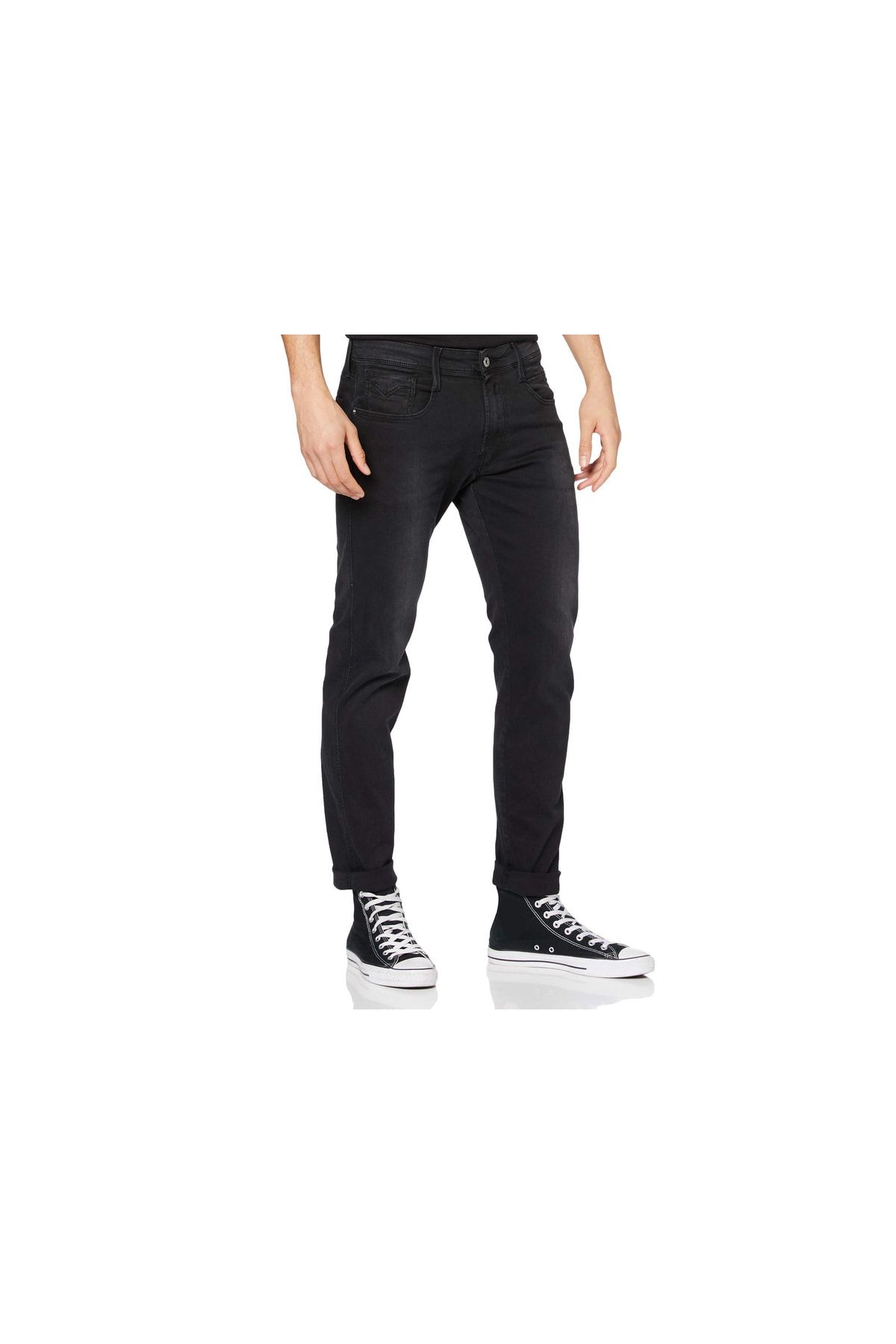 Replay Jeans Grau Straight Fast ausverkauft