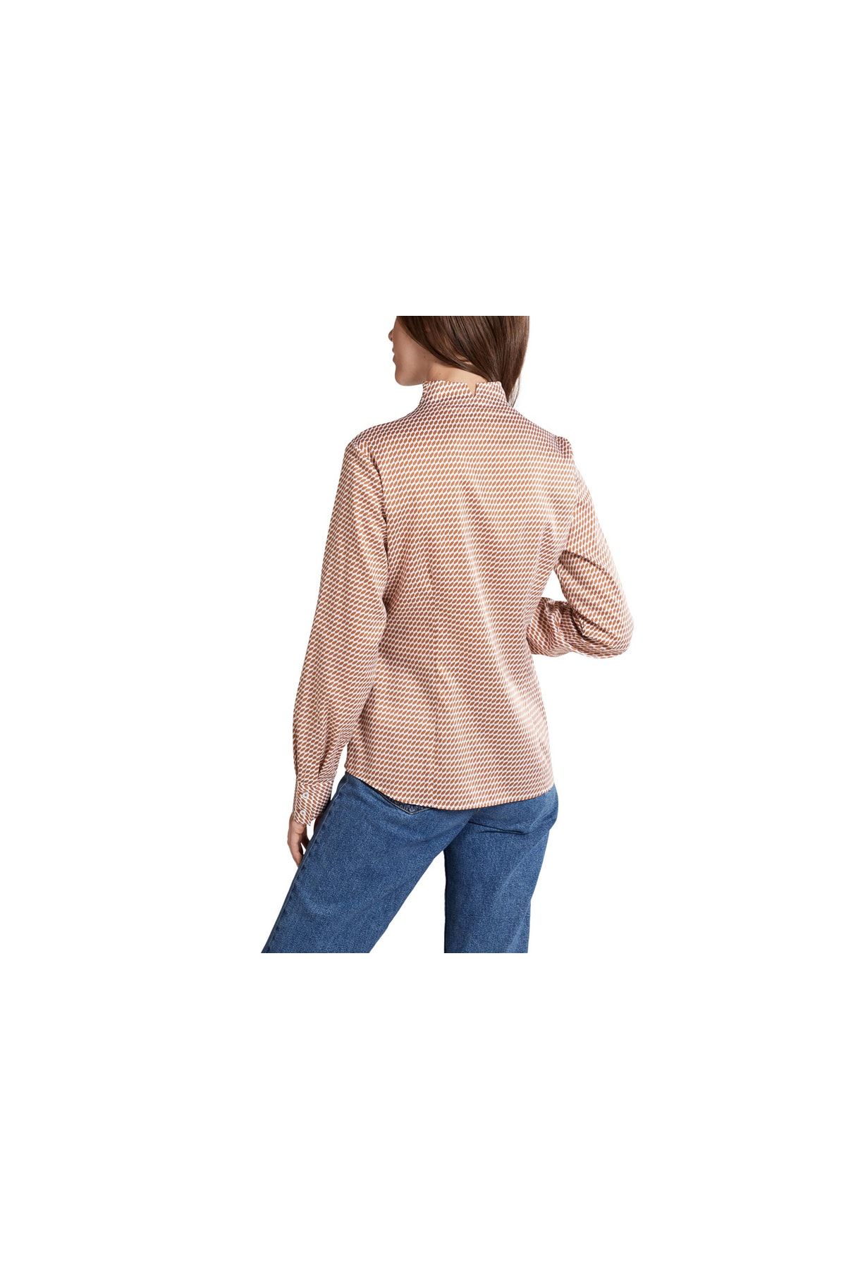 ETERNA Bluse Beige Regular Fit Fast ausverkauft QV7922