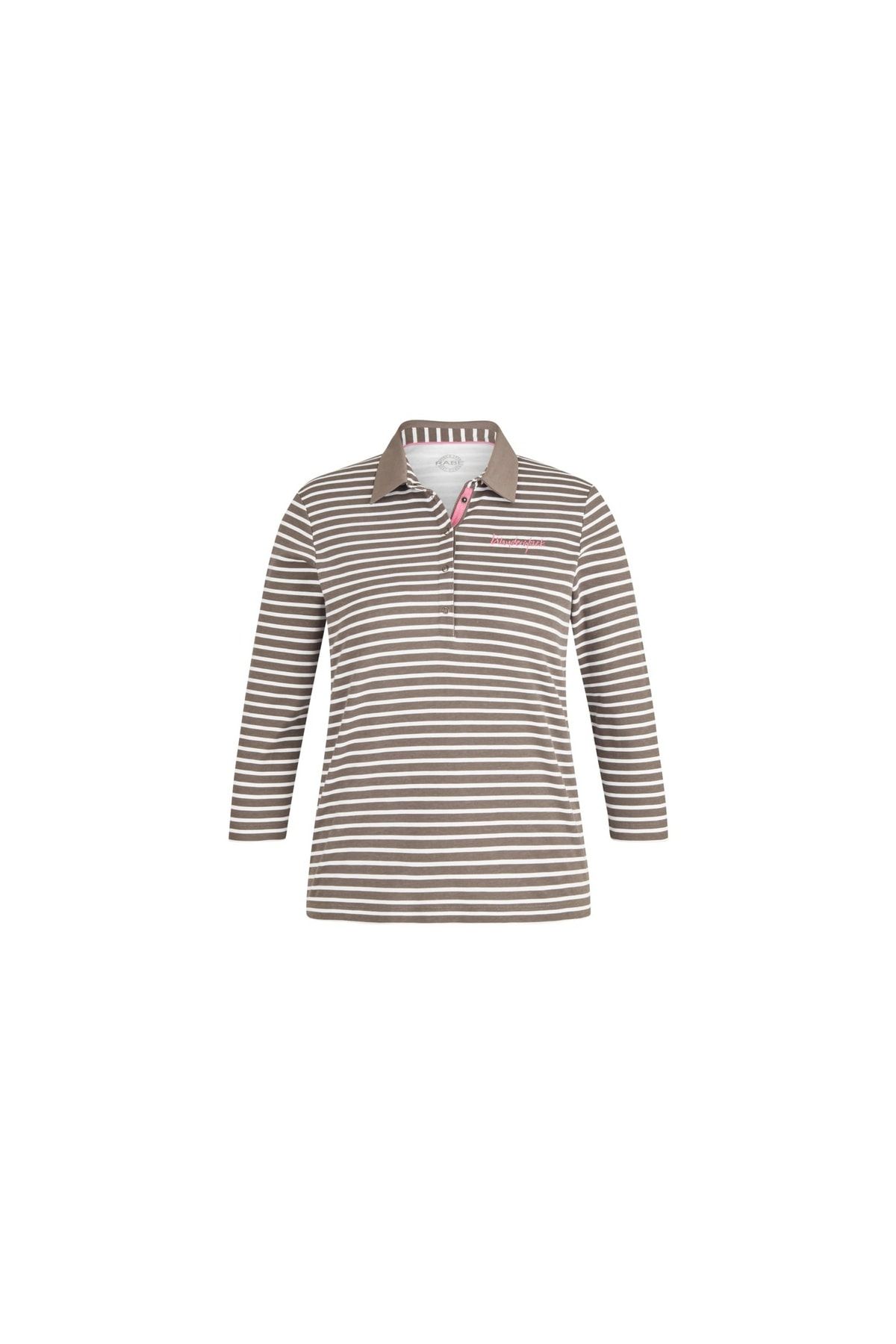 Rabe 1920 T-Shirt Braun Regular Fit Fast ausverkauft