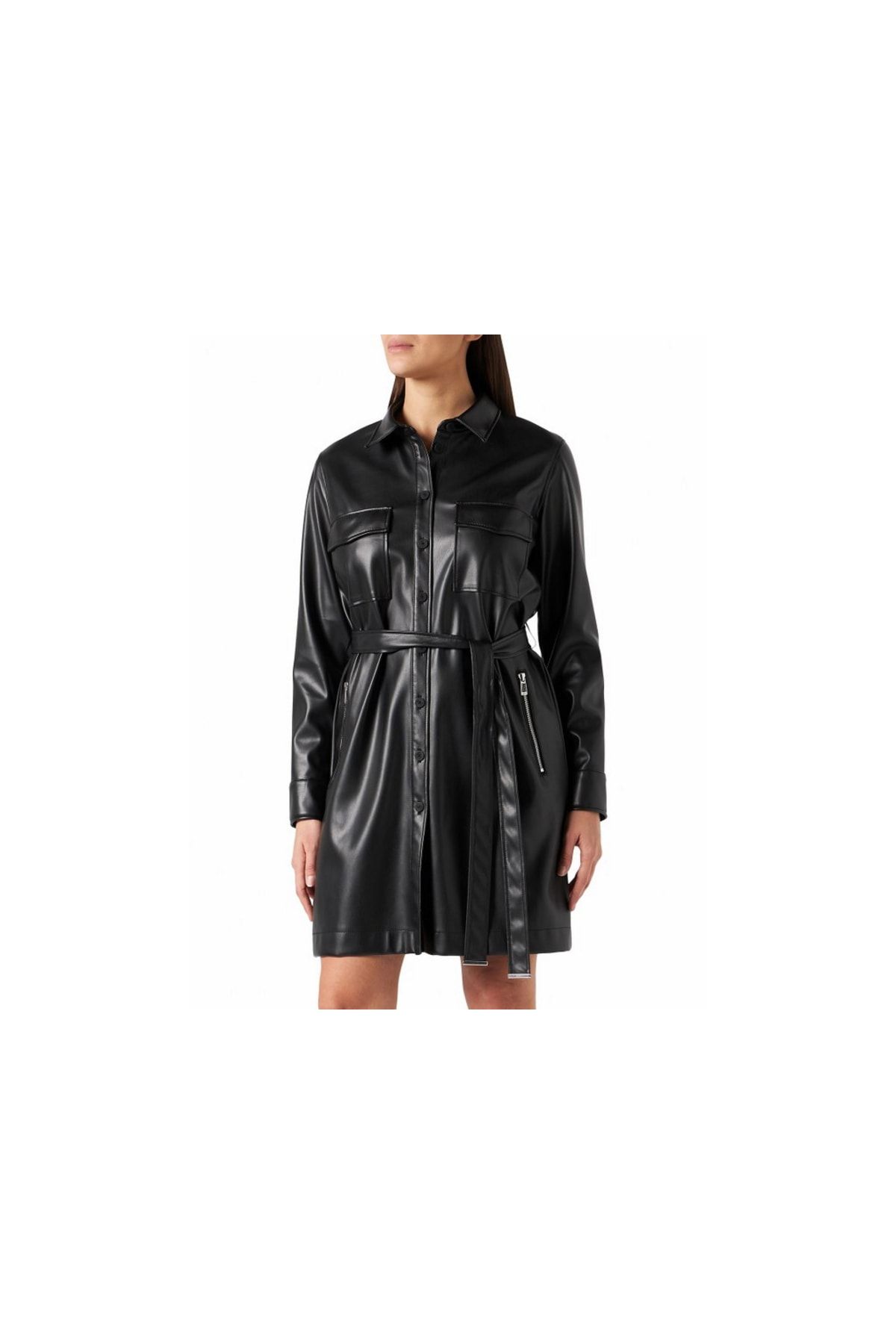 Hugo Boss Kleid Schwarz Basic Fast ausverkauft