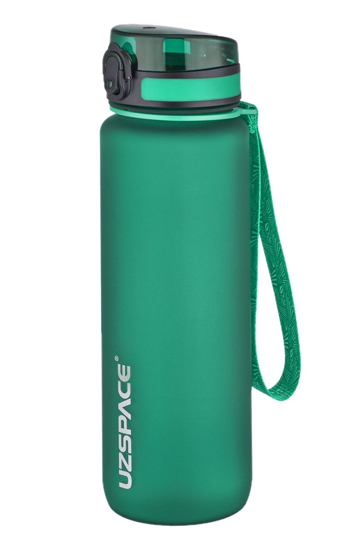 قمقمه ورزشی سبز 0.80 L 800ml new throat 25 cm tritan آب فلاسک BPA نشت بدون پلاستیک Uzspace