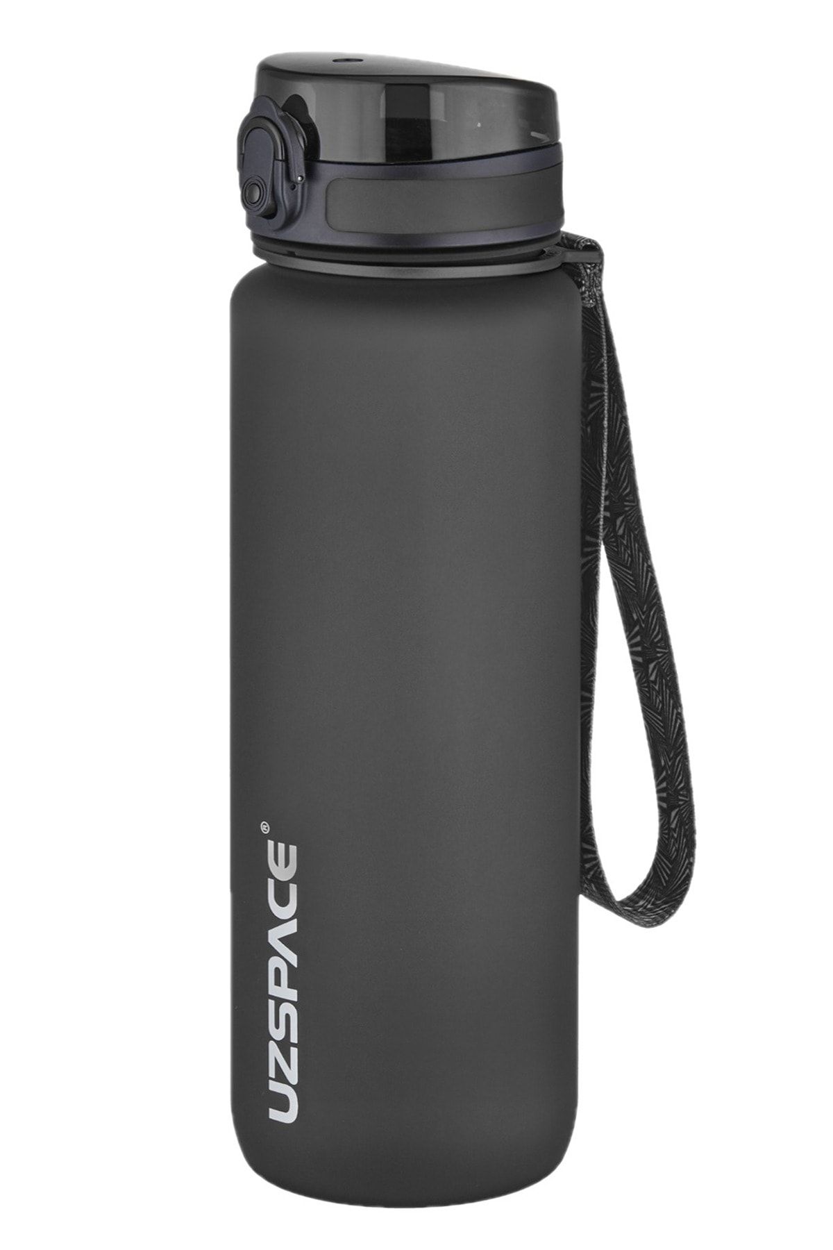 قمقمه ورزشی مشکی 800ml new size boy 25 cm trant water bpa عطر بدون نشت Uzspace