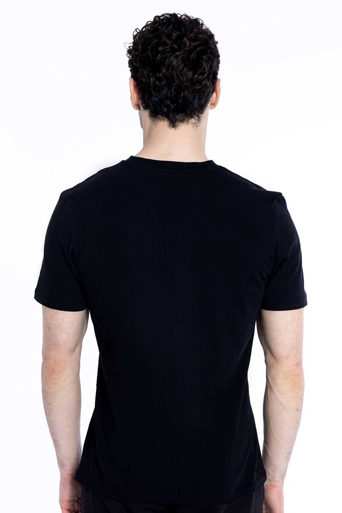 تی شرت ورزشی نیو بالانس مردانه پنبه ای مشکی  طرح دار      اسپرت | New Balance MNT1354-BK-1 TR - تصویر 3