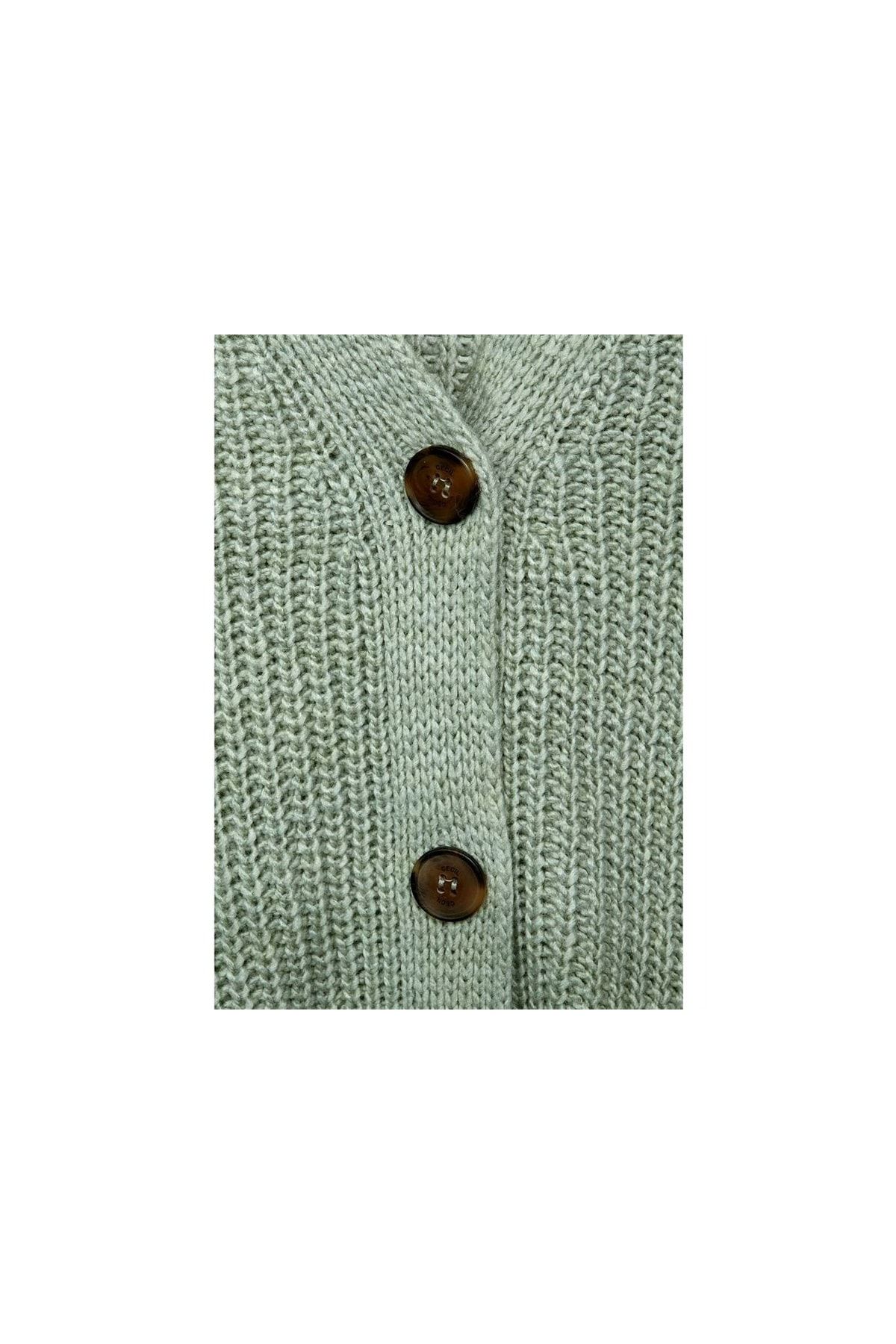 CECILIE COPENHAGEN Pullover Grün Regular Fit Fast ausverkauft NV9173