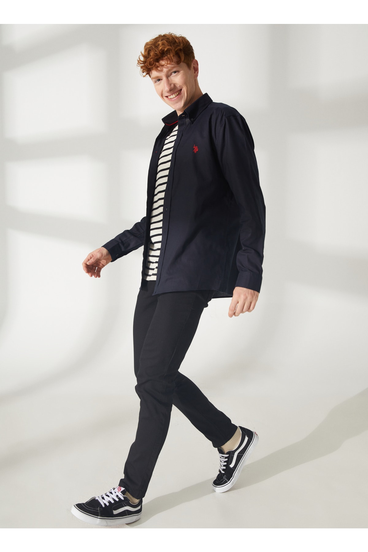 یو اس پولو شلوار کتان مردانه یو اس پولو مدل G081GL078 Dernest23Y 1600054 مشکی